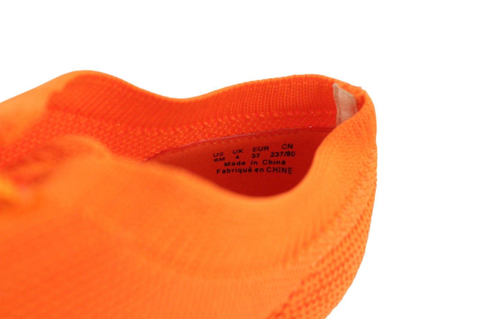 Emporio Armani X3C148 EU37 Orange Low Flat Sneakers 84779 Size US 6 / IT 36 - 9 Thumbnail