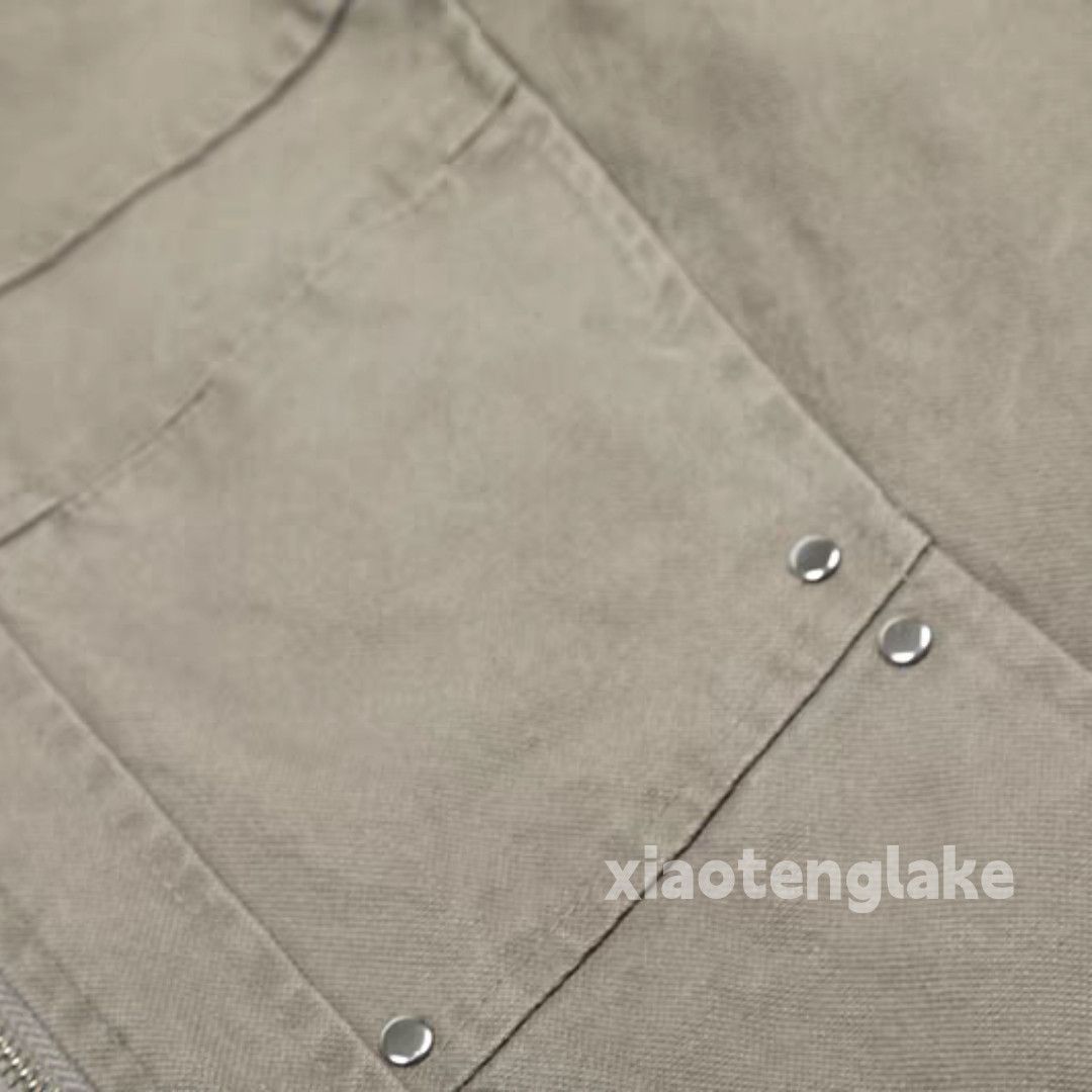Vintage Unisex faded workwear outdoor sports cargo jacket Size US XL / EU 56 / 4 - 4 Thumbnail
