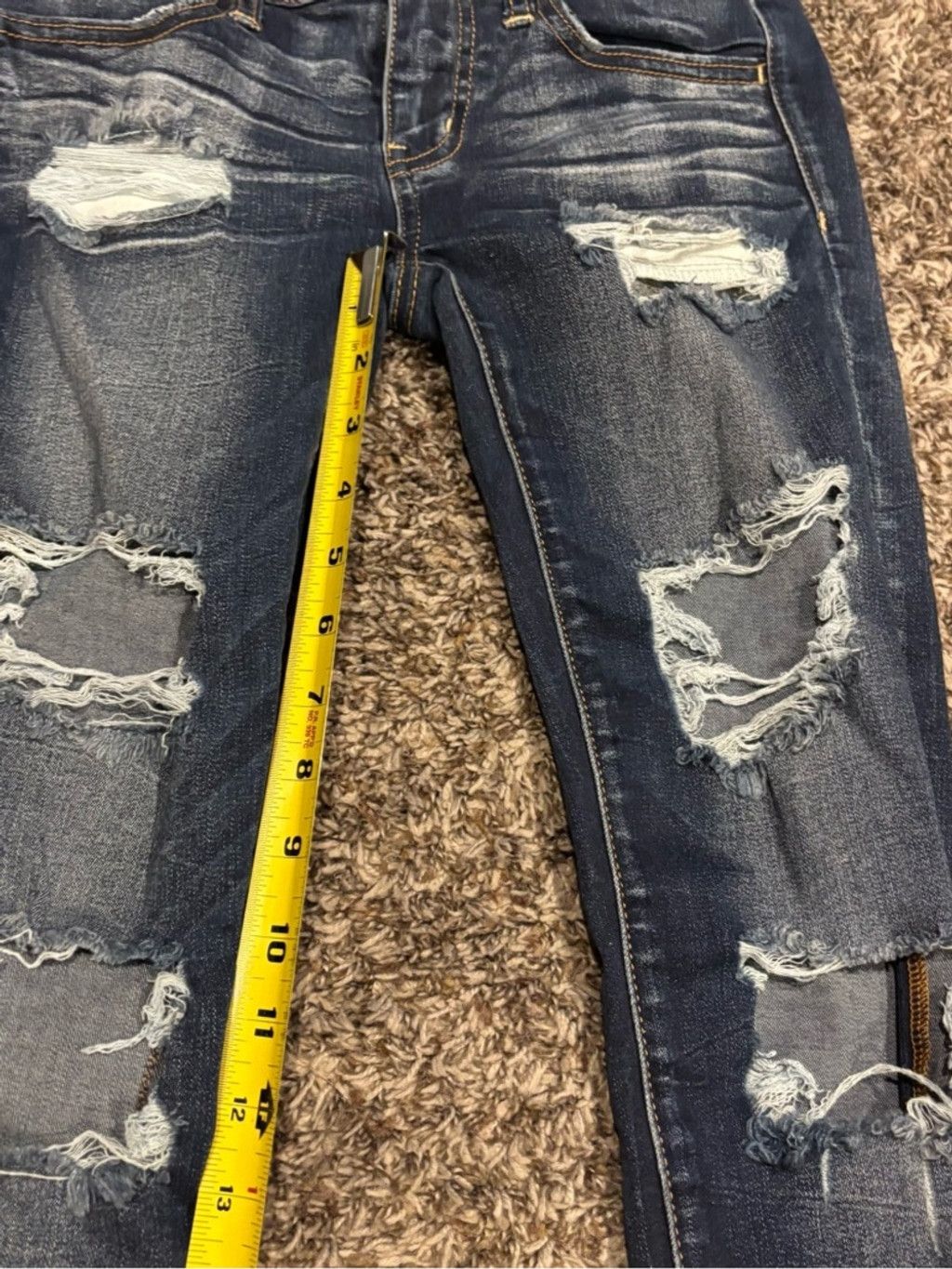 American Eagle Outfitters Women's American Eagle Super Low Jegging Jeans Size 26" / US 2 / IT 38 - 7 Thumbnail