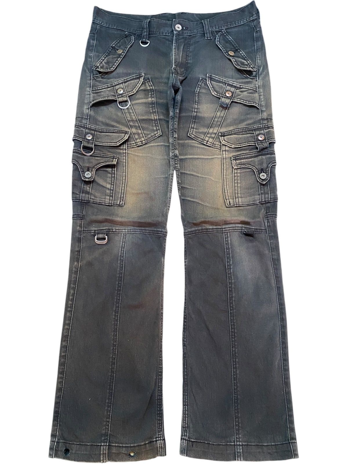 HIDEAWAYS Vintage Japanese Brands Nicole Club Flare Denim Style Pants Size US 34 / EU 50 - 1 Thumbnail