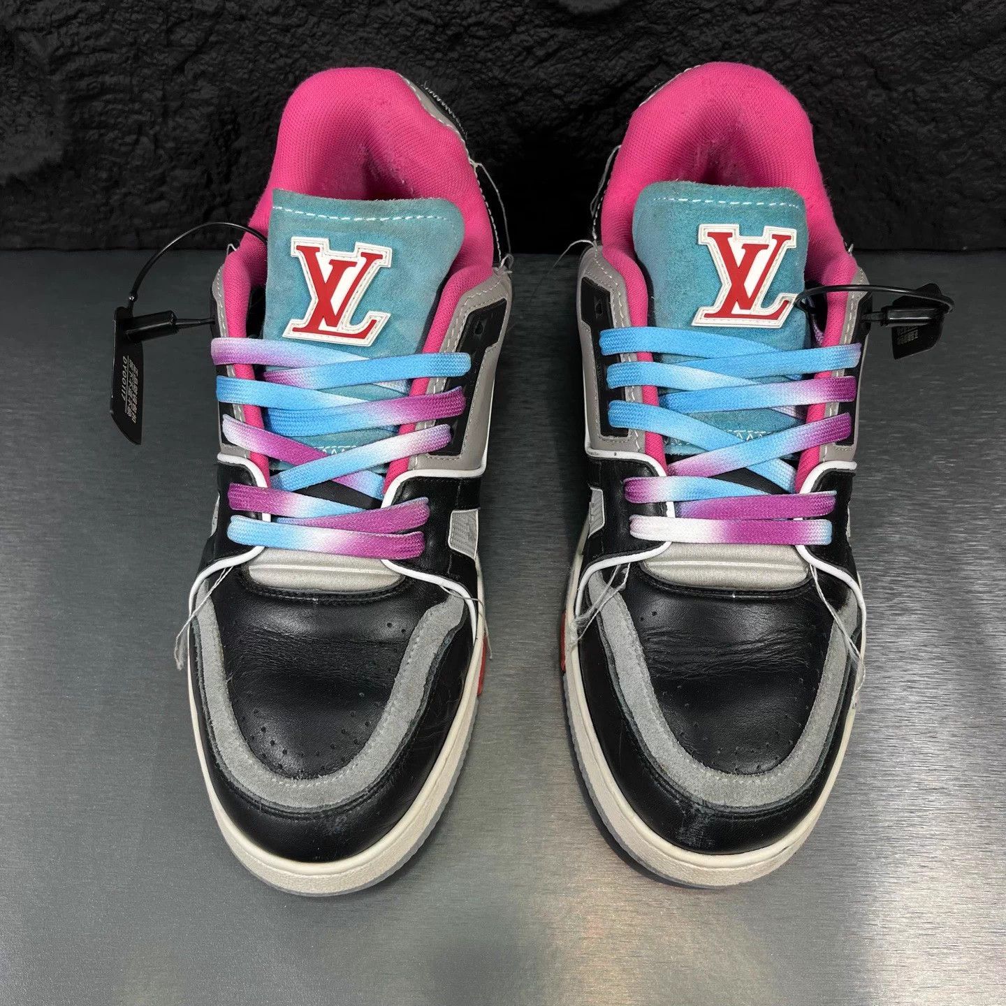 Louis Vuitton LV SS24 Trainer Black Cement UK7.5 41.5 95 New Size US 7.5 / EU 40-41 - 2 Thumbnail