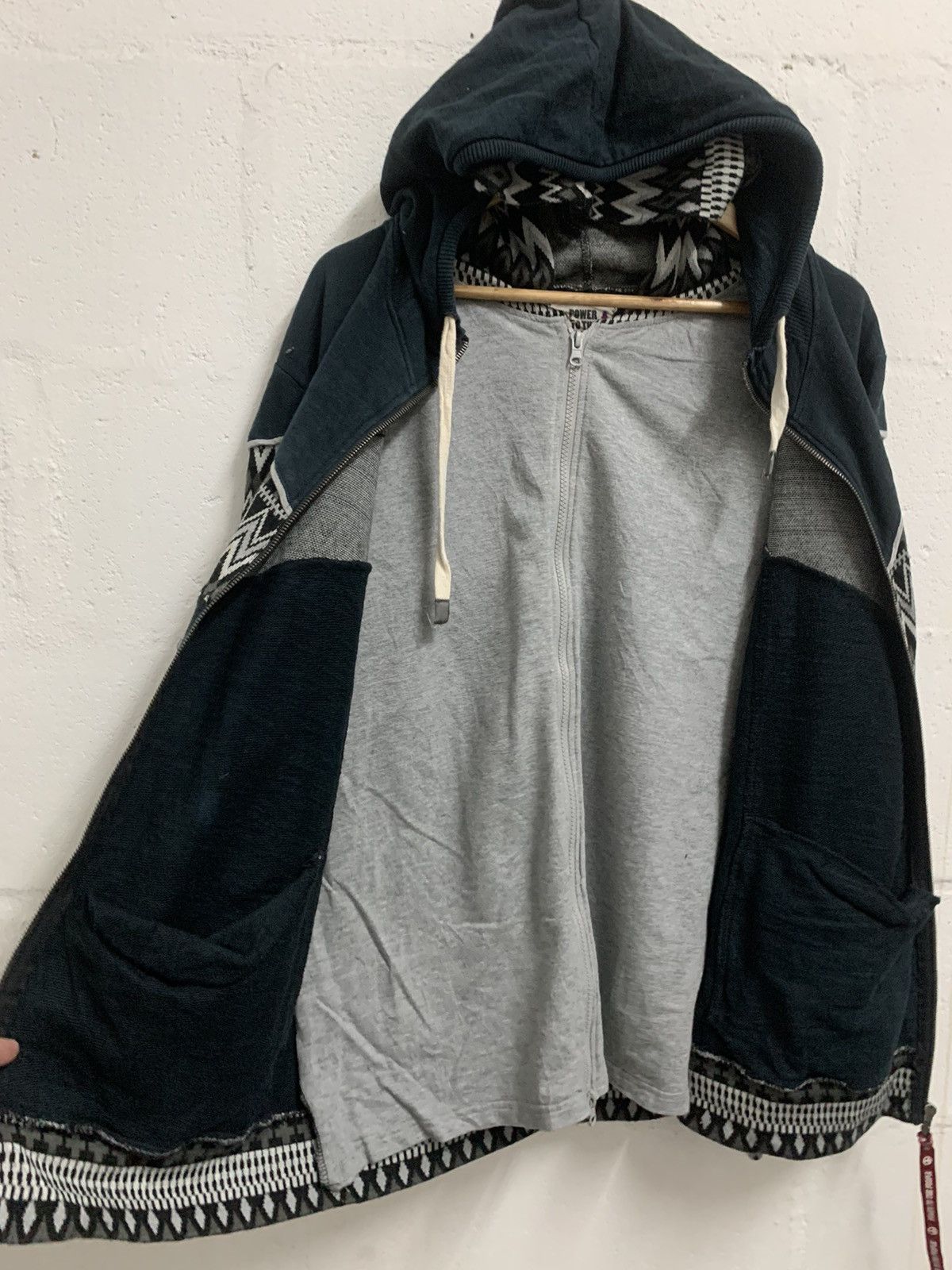 Japanese Brand × Vintage Vintage Power To The People Global Culture Mix Aztec Native Size US XL / EU 56 / 4 - 4 Thumbnail