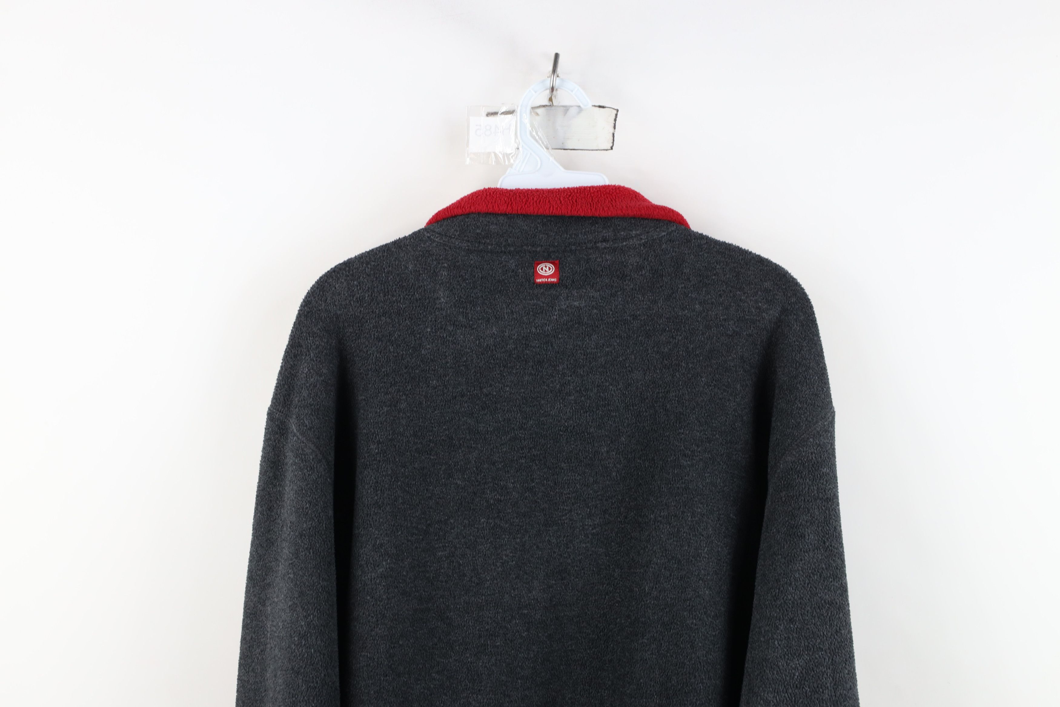 Nautica Vintage 90s Nautica Spell Half Zip Fleece Pullover Sweater Size US XL / EU 56 / 4 - 13 Thumbnail