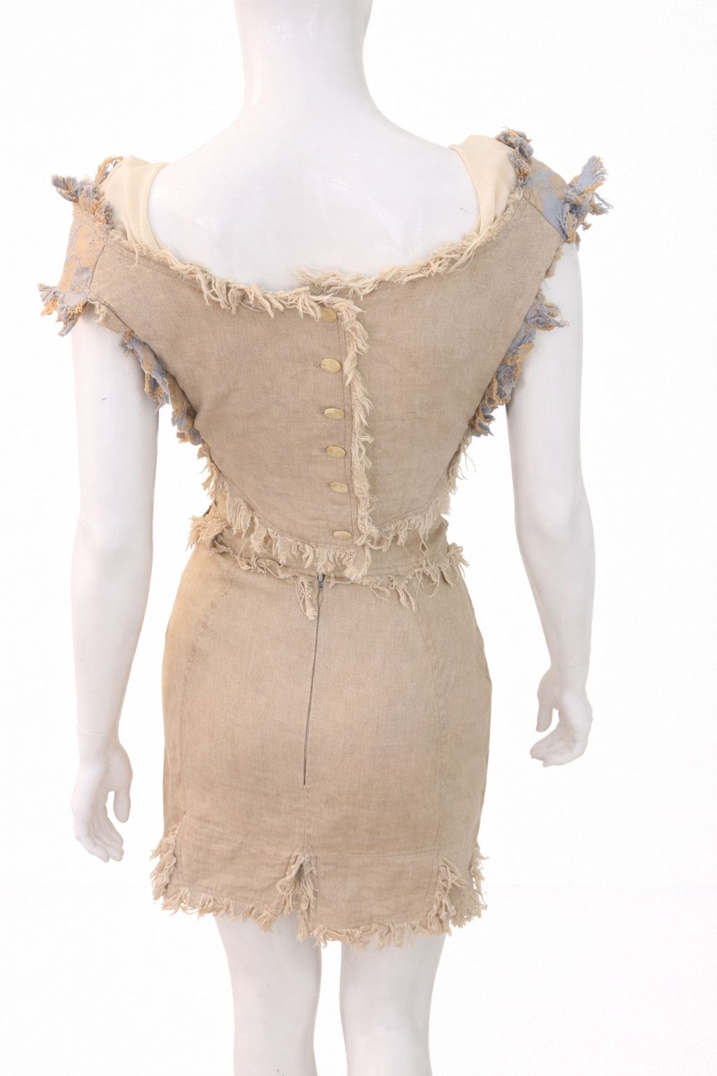 Vivienne Westwood Vivienne Westwood S/S 1998 Runway Corset Suit Dress Size M / US 6-8 / IT 42-44 - 10 Thumbnail