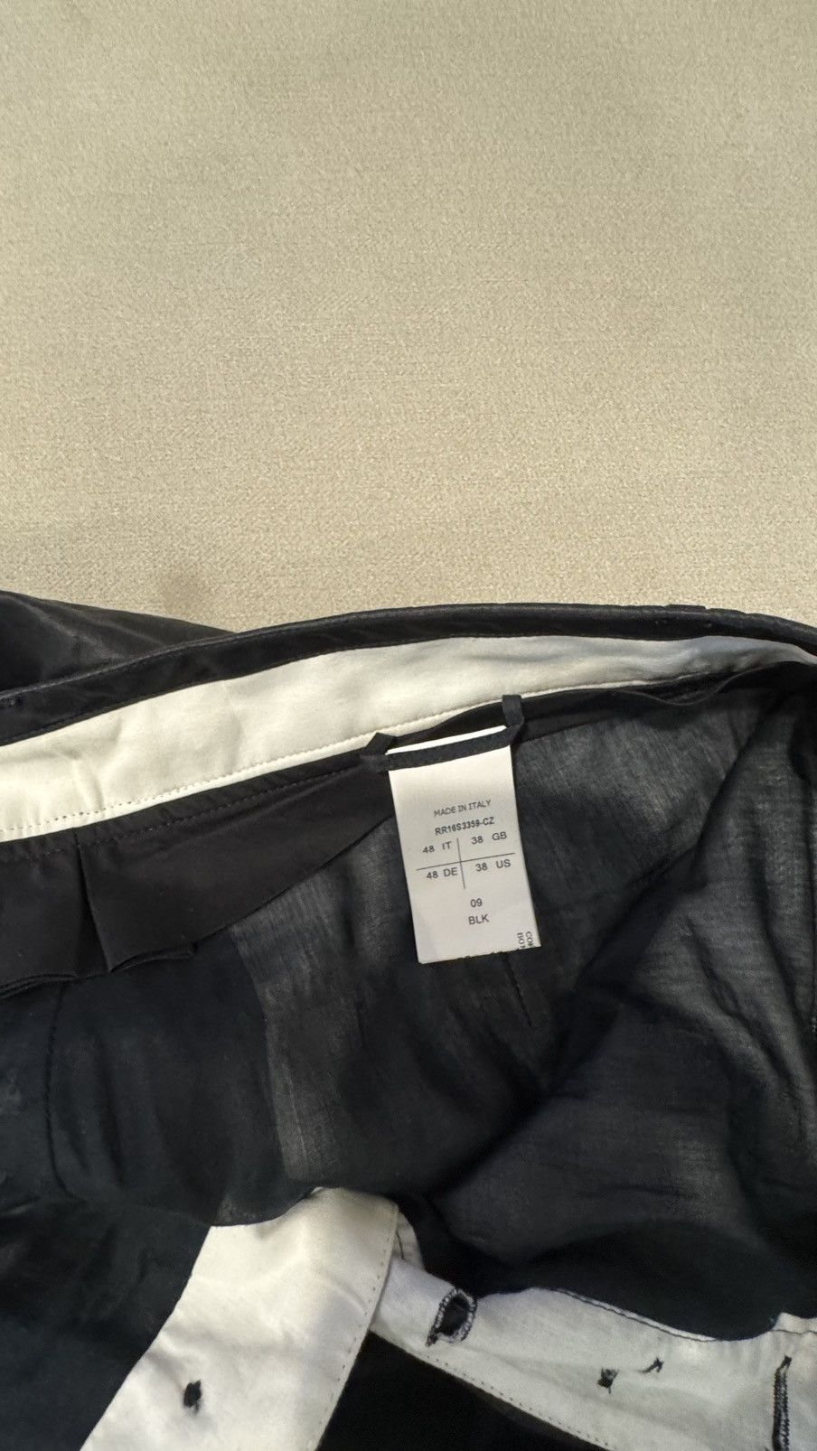 Rick Owens RICK OWENS runway cropped pants MEDIUM Size US 32 / EU 48 - 4 Thumbnail