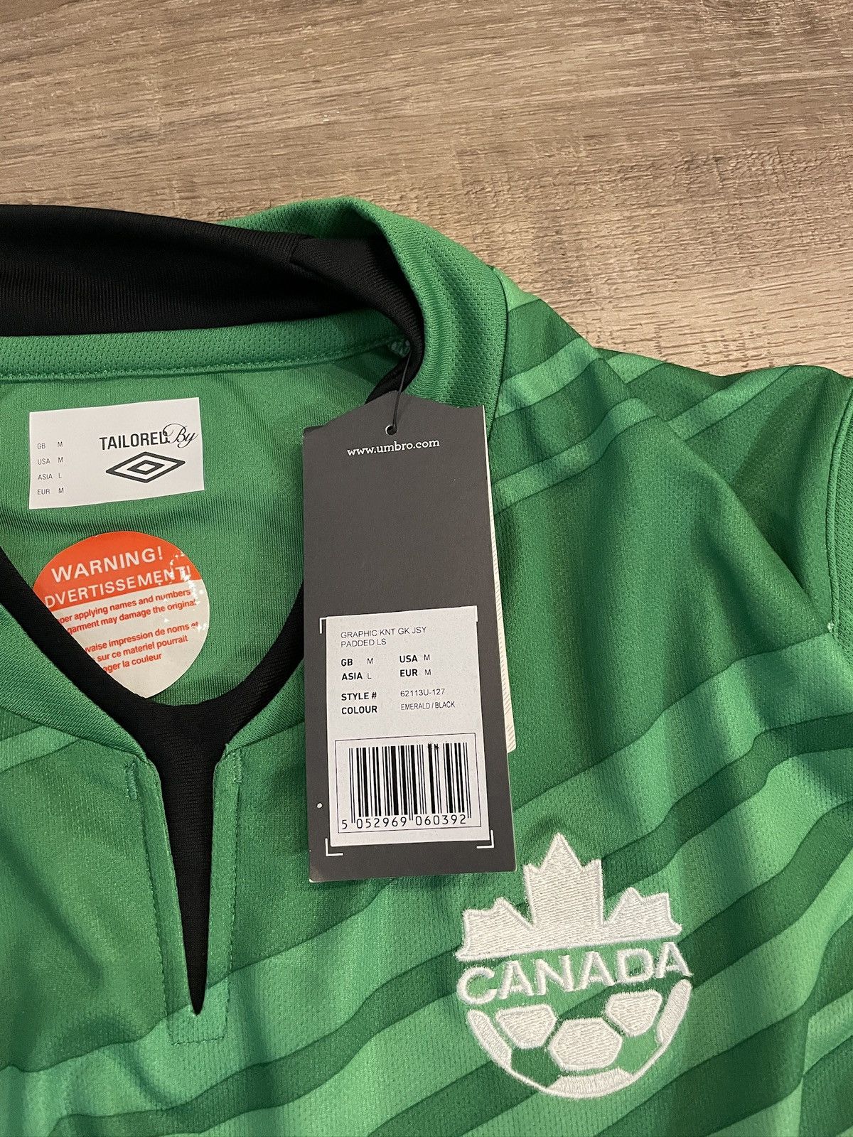 Umbro × Vintage CANADA 2012-2013 Goalkeeper Jersey Size US M / EU 48-50 / 2 - 10 Thumbnail
