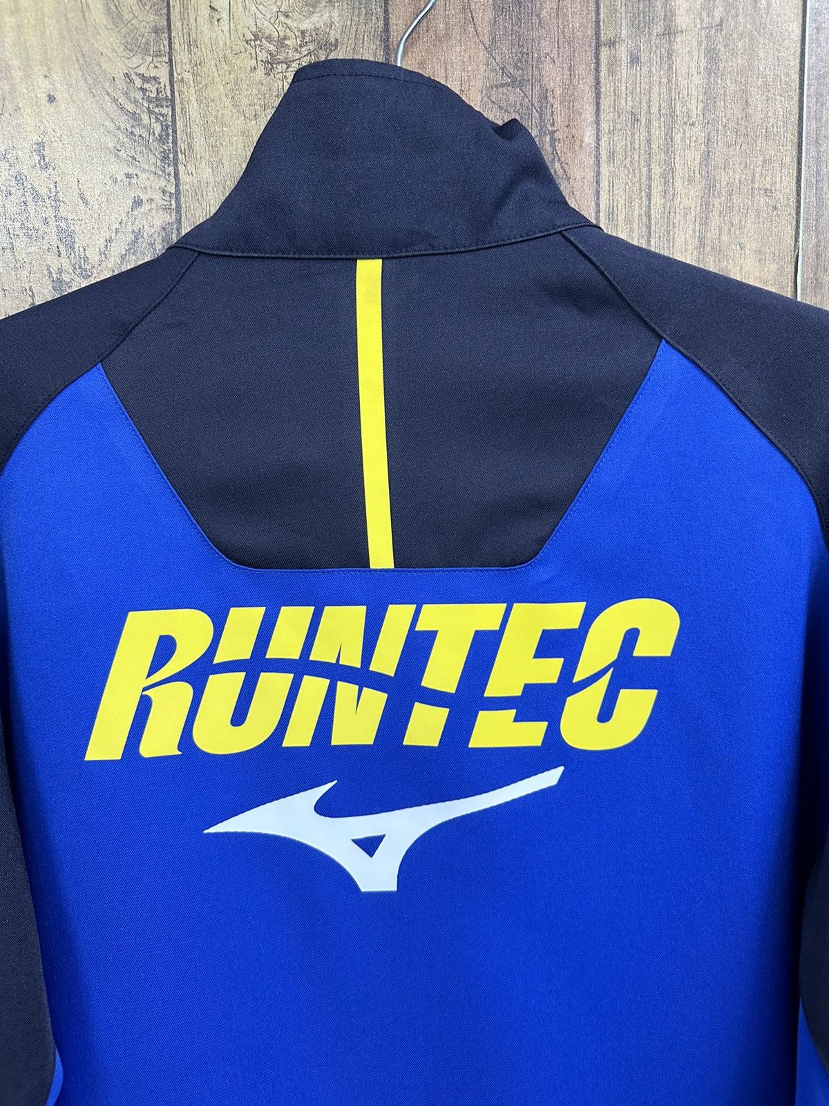 Mizuno Vintage Mizuno Runtec Zipper Jacket Z17 Size US L / EU 52-54 / 3 - 6 Thumbnail