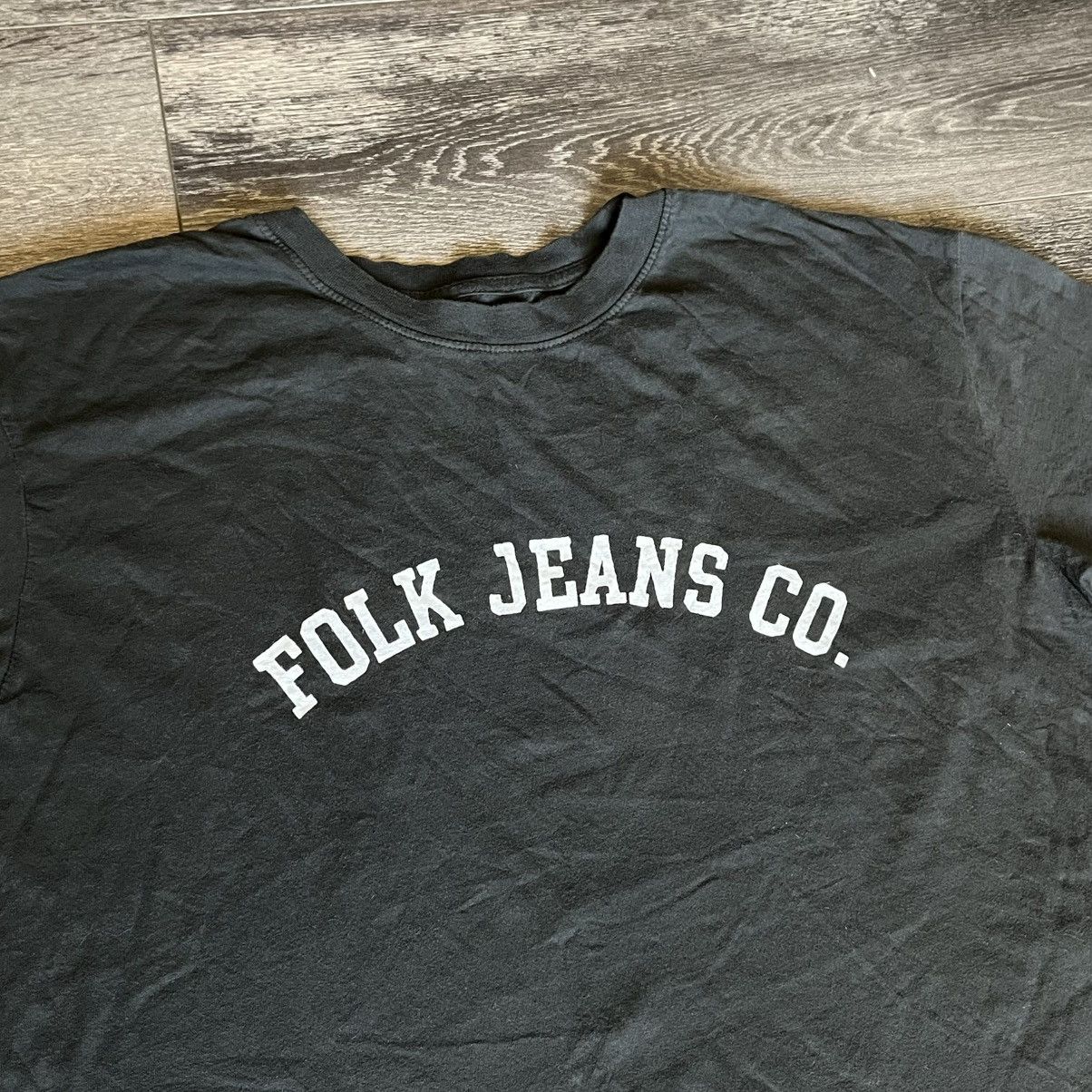 Kentucky Boy Tyler New Vintage Style Kentucky Boy Tyler Folk Jeans Co. Logo Tee Size US L / EU 52-54 / 3 - 2 Thumbnail