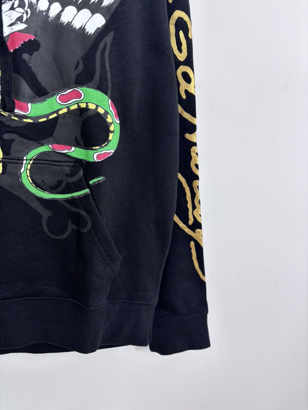 Ed Hardy Ed Hardy NWT Men’s Y2K Big Tattoo Logo Black Hype Hoodie Size US M / EU 48-50 / 2 - 9 Thumbnail
