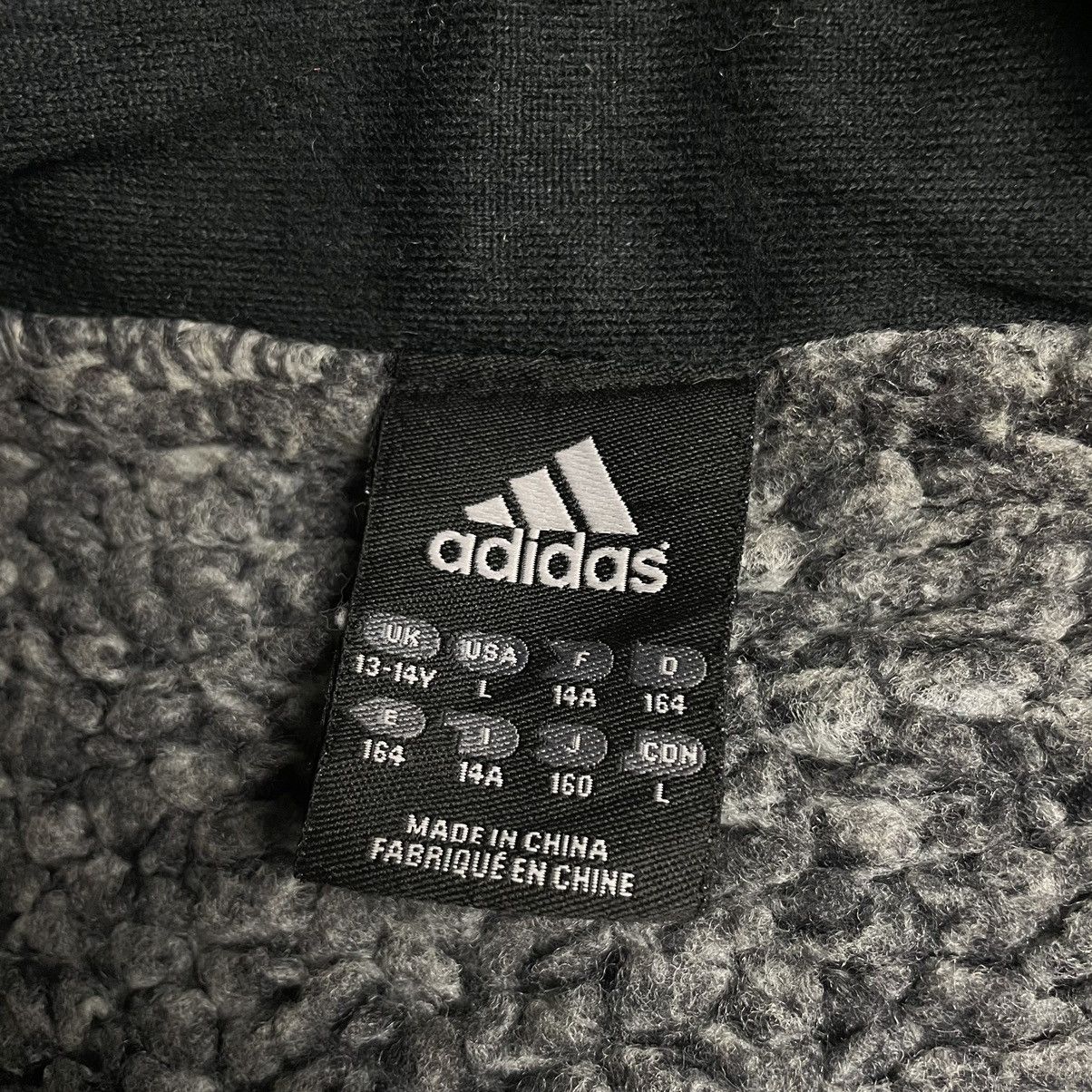 Adidas × Vintage VINTAGE ADIDAS EMBROIDERED LOGO SPELL OUT LONG JACKET Size US L / EU 52-54 / 3 - 19 Thumbnail