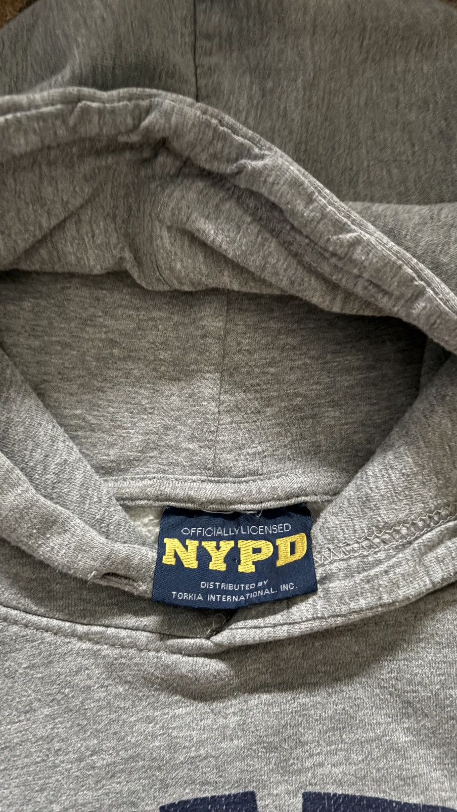Vintage NYPD official vintage hoodie Size US L / EU 52-54 / 3 - 2 Thumbnail