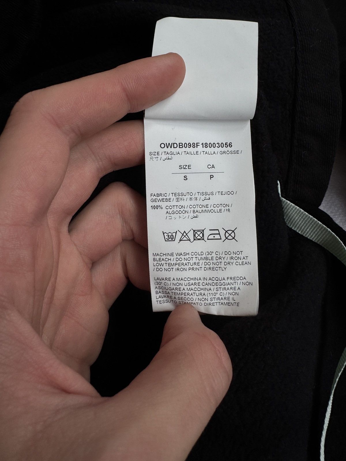 Off-White Off-White Modern Romance Oversize Sweatshirt Size L / US 10 / IT 46 - 6 Thumbnail