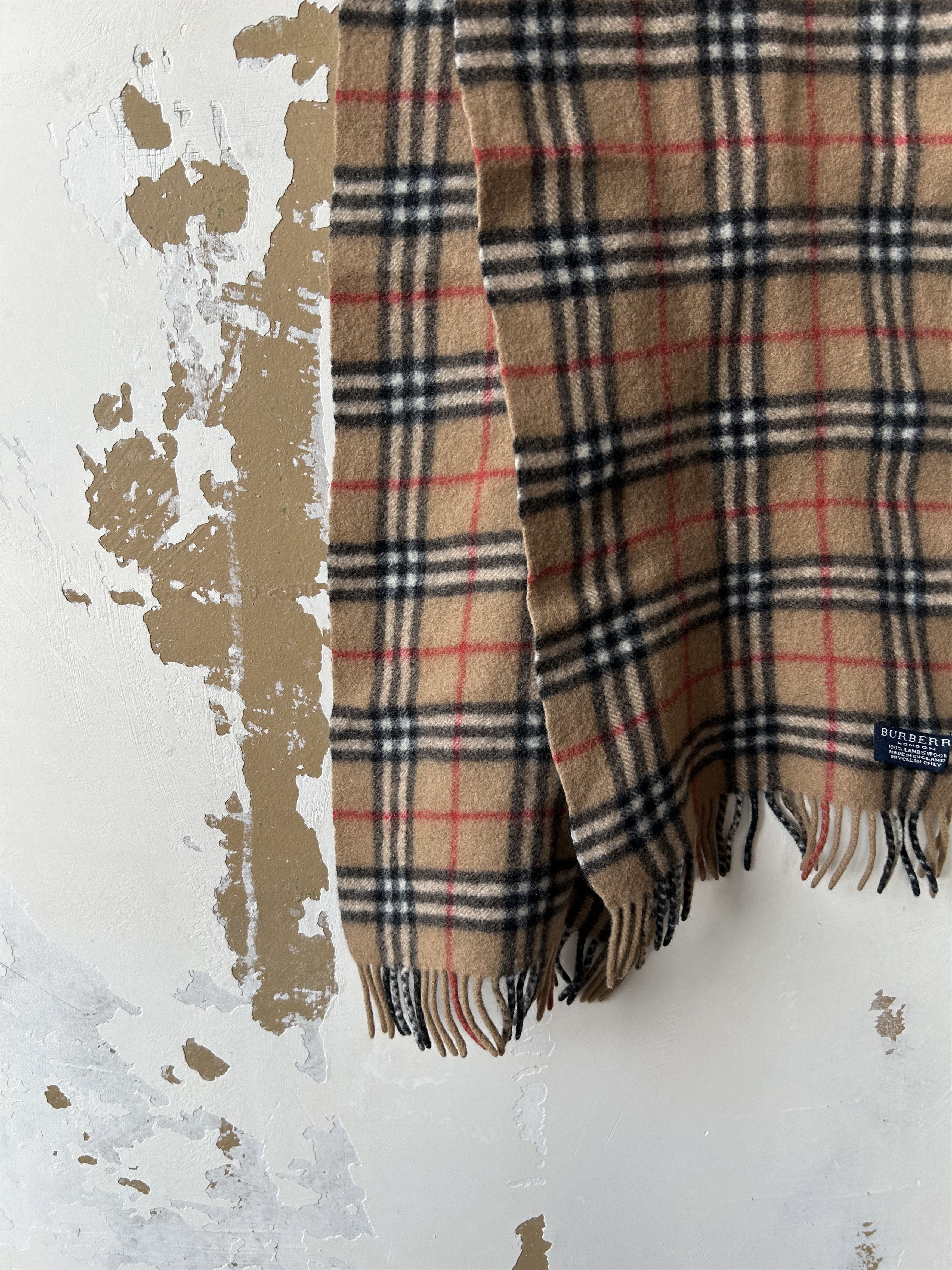 Burberry Burberry Wool Scarf / Muffler / Neckwear Size ONE SIZE - 2 Thumbnail