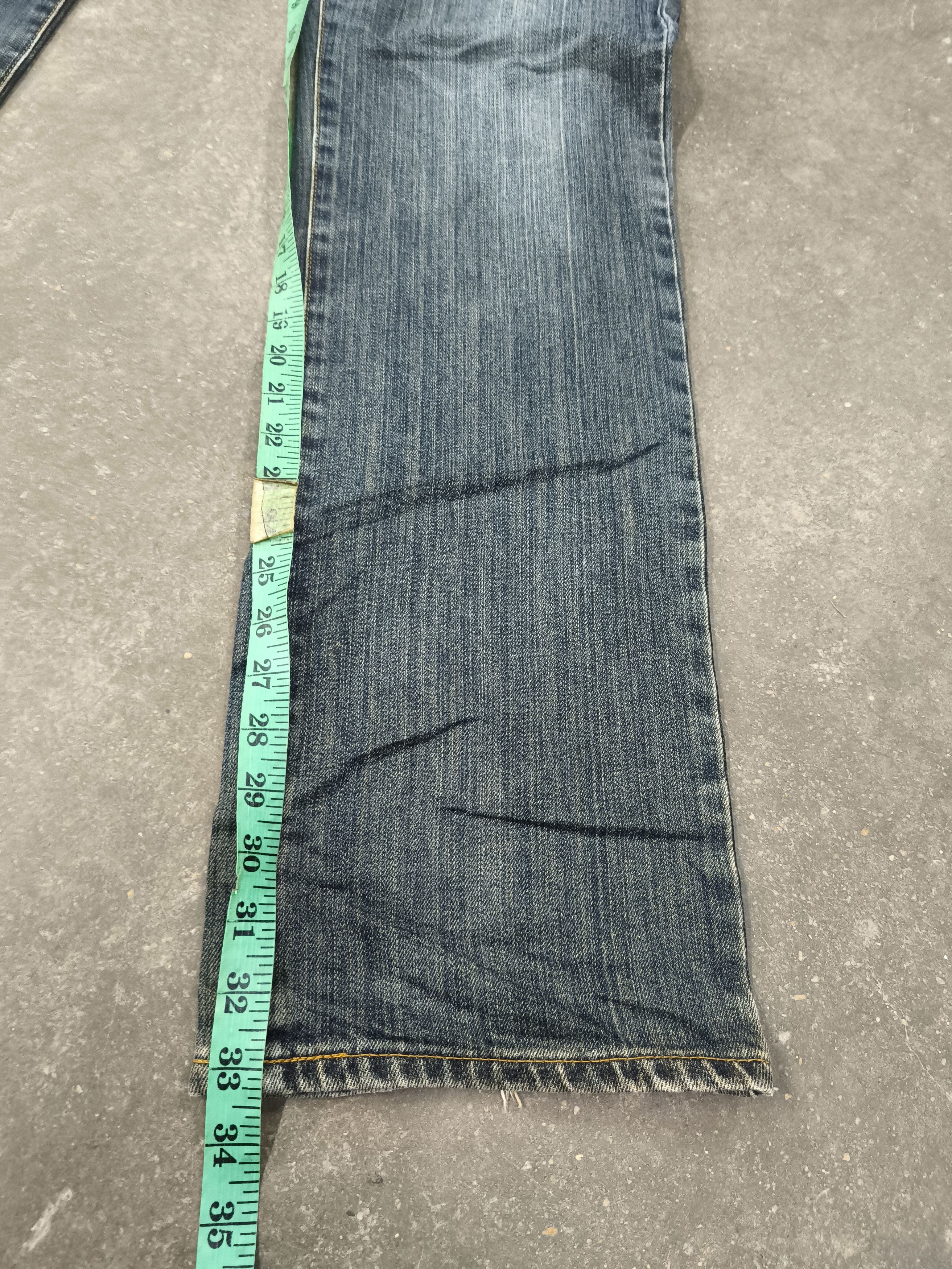 Beauty Beast 🔥Flare🔥🔥🔥 Vintage Edwin Jeans distressed if six was nine Size US 30 / EU 46 - 18 Thumbnail