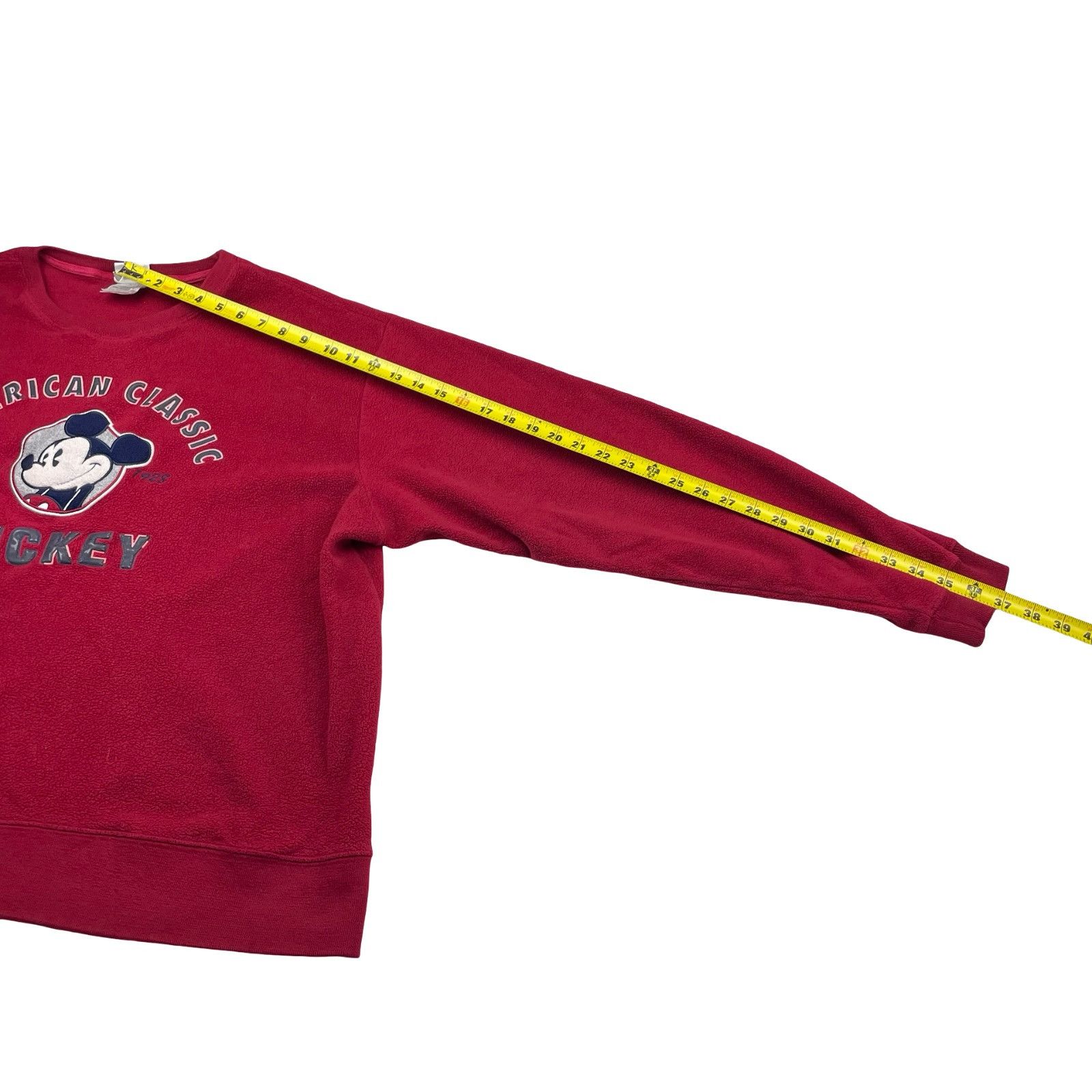Disney VTG Disney Men's Mickey Mouse Crewneck Pullover Fleece Sweat Size US XXL / EU 58 / 5 - 5 Thumbnail