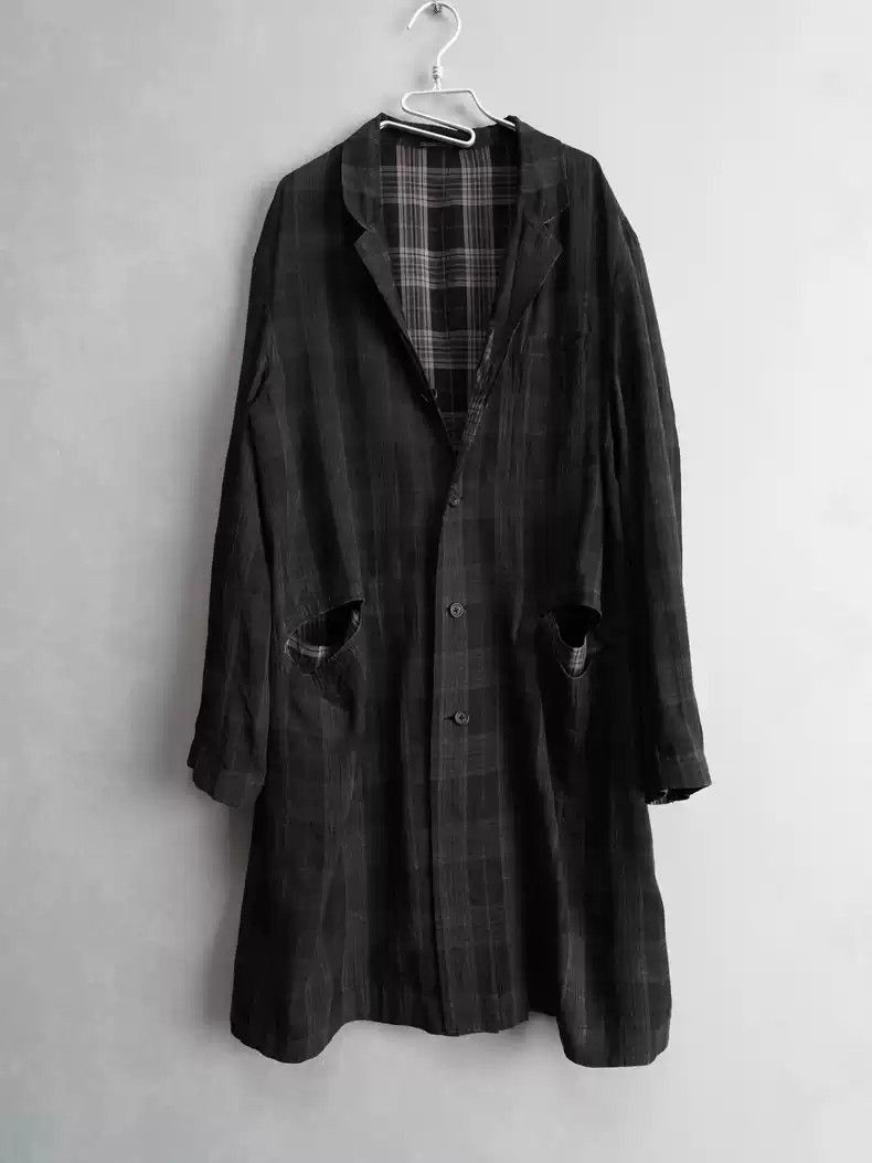 Yohji Yamamoto Yohji Yamamoto 00SS delinquent boy double-sided checkered l Size US L / EU 52-54 / 3 - 1 Thumbnail