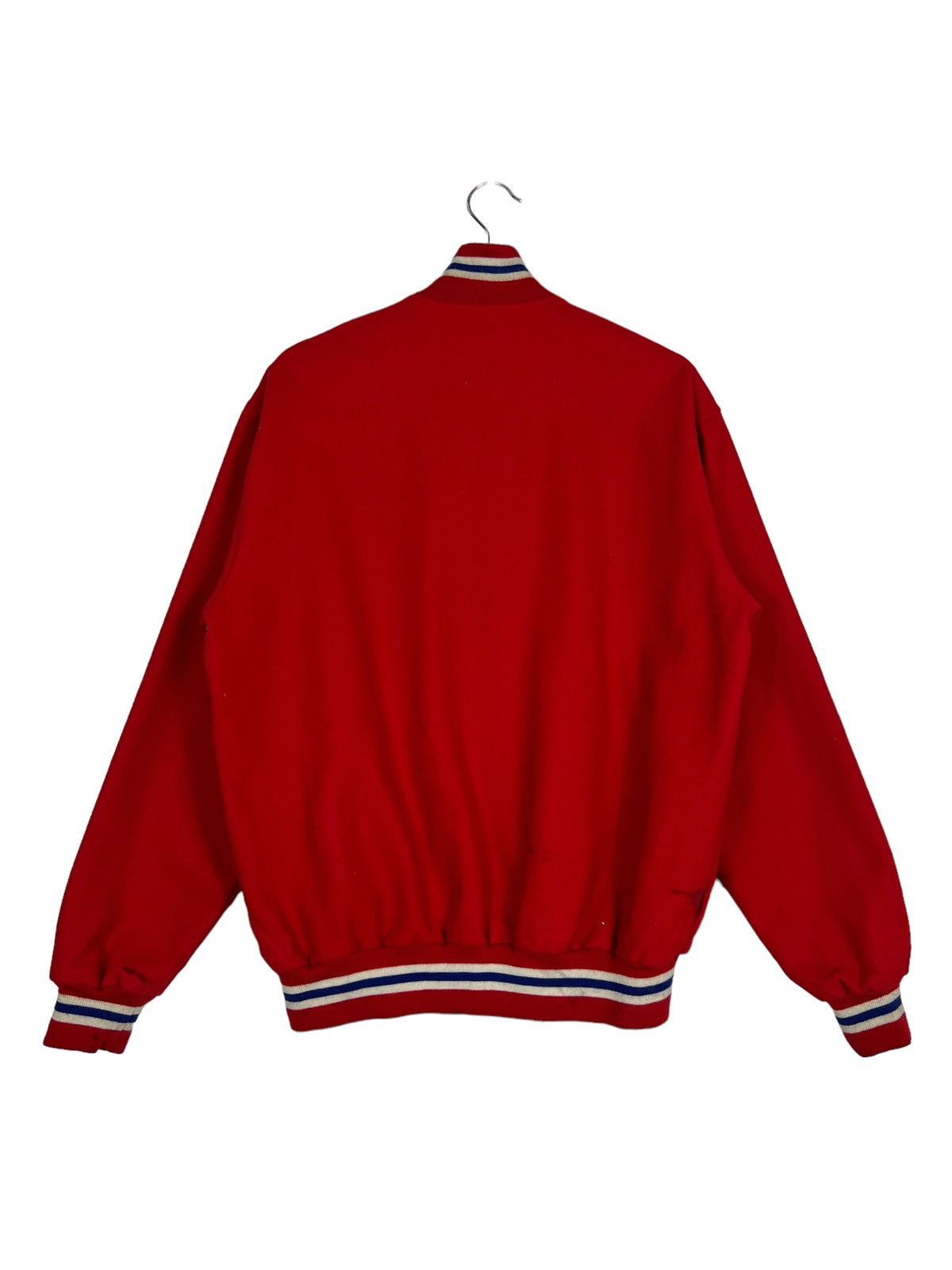Champion 🔥 1980s VINTAGE CHAMPION VARSITY BOMBER JACKET Size US L / EU 52-54 / 3 - 4 Thumbnail