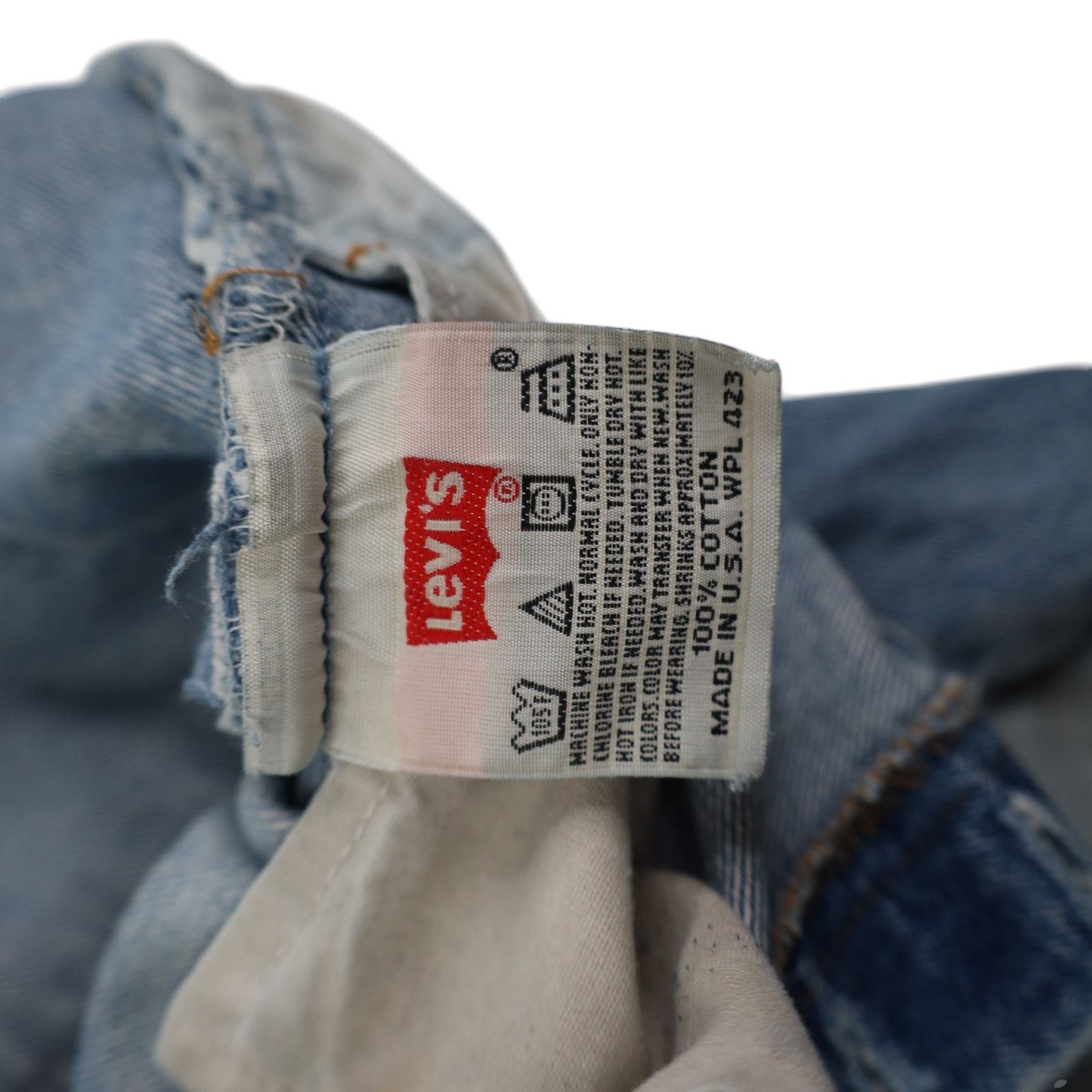Levi's × Vintage Vintage Levis 501 USA Made Denim Jeans Size US 38 / EU 54 - 9 Thumbnail