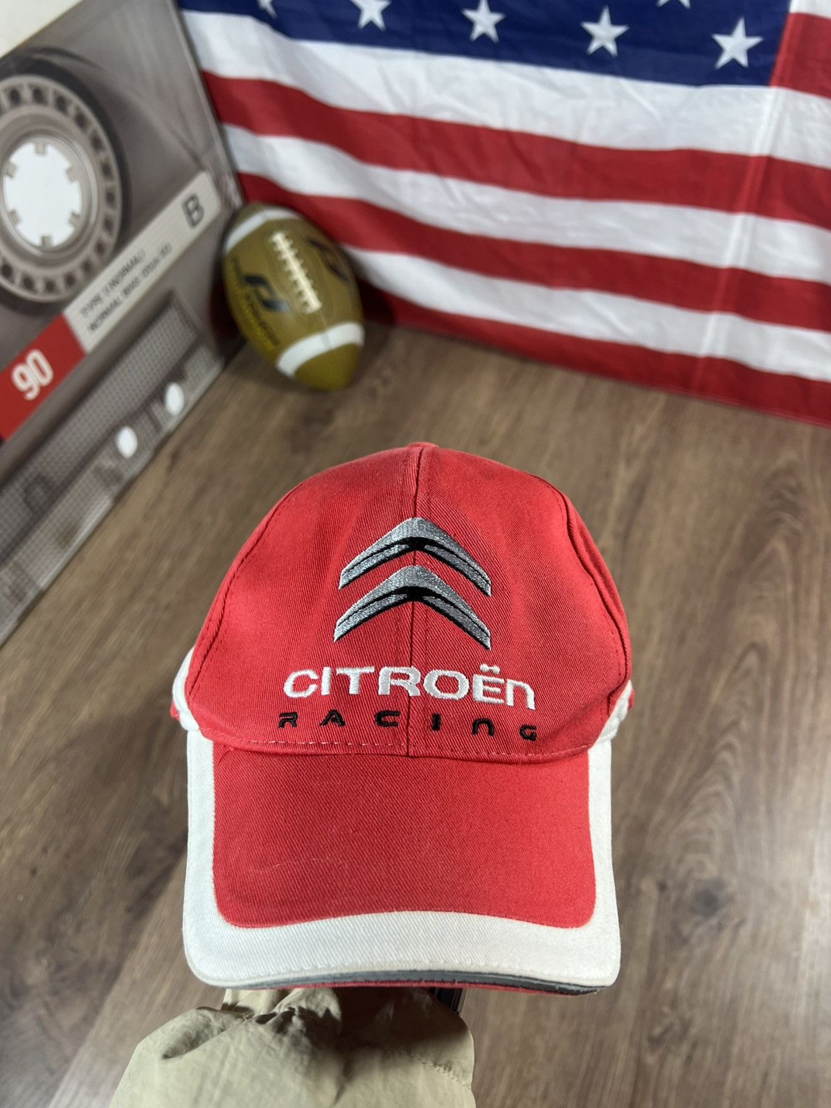 Vintage Vintage Citroen Racing Cap Size ONE SIZE - 1 Thumbnail