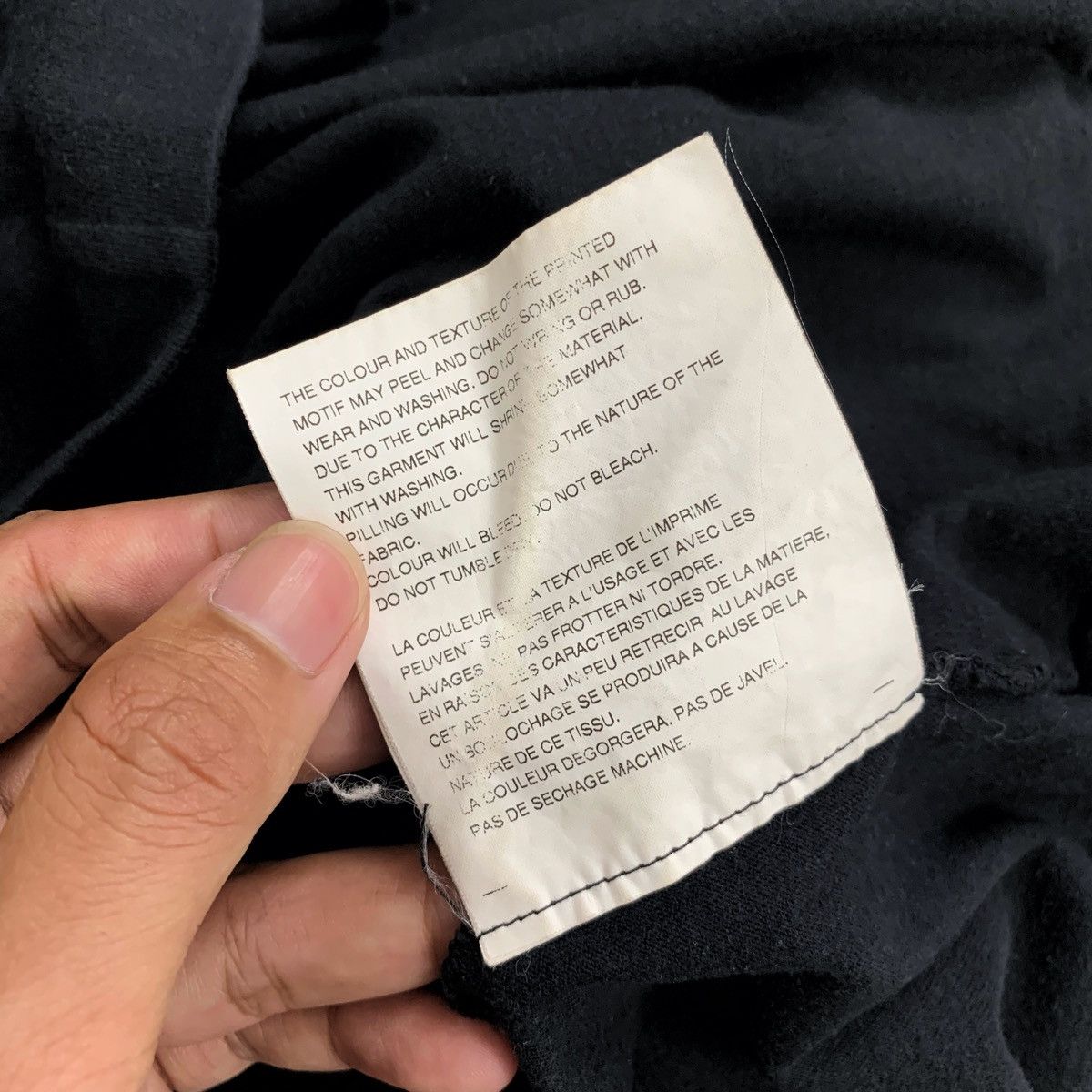 Comme des Garcons AD2018 Comme Des Garcons Longsleeve Tapped Size US L / EU 52-54 / 3 - 10 Thumbnail