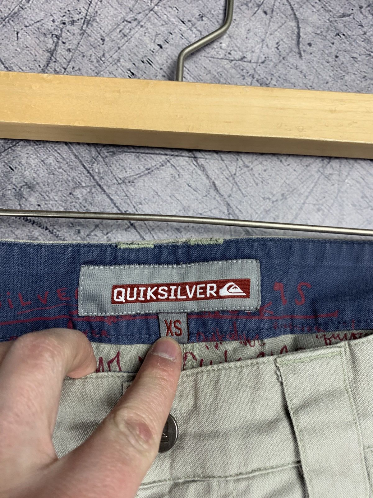 Quiksilver Hype Quiksilver Surf Shorts Beige Size XS Embroidered logo Size US 28 / EU 44 - 5 Thumbnail