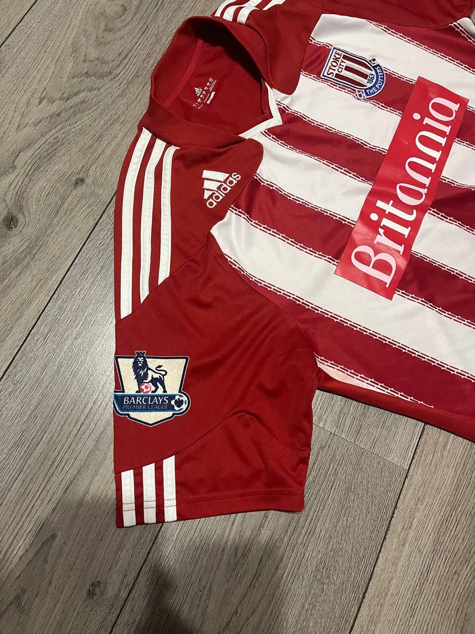 Adidas × Vintage Stoke City 2010/2011 #67 Worth Adidas Home Football Shirt Size US M / EU 48-50 / 2 - 4 Thumbnail