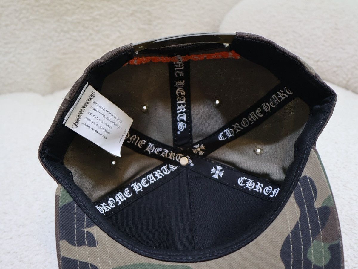 Chrome Hearts Chrome hearts baseball camo hat Size ONE SIZE - 5 Thumbnail