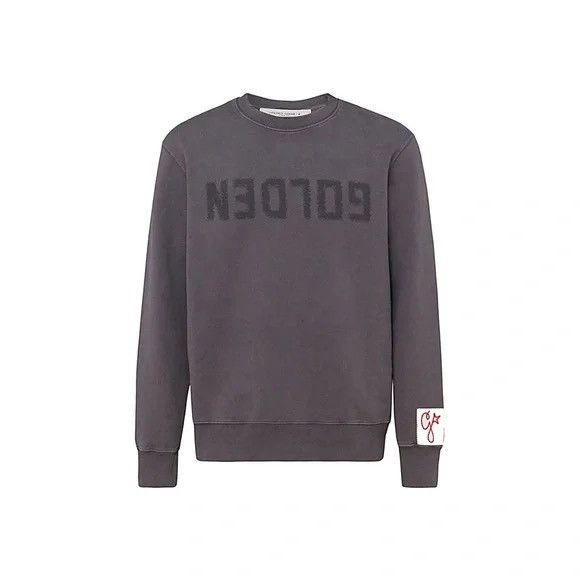 Golden Goose GOLDEN GOOSE grey cotton sweatshirt Size US L / EU 52-54 / 3 - 1 Thumbnail
