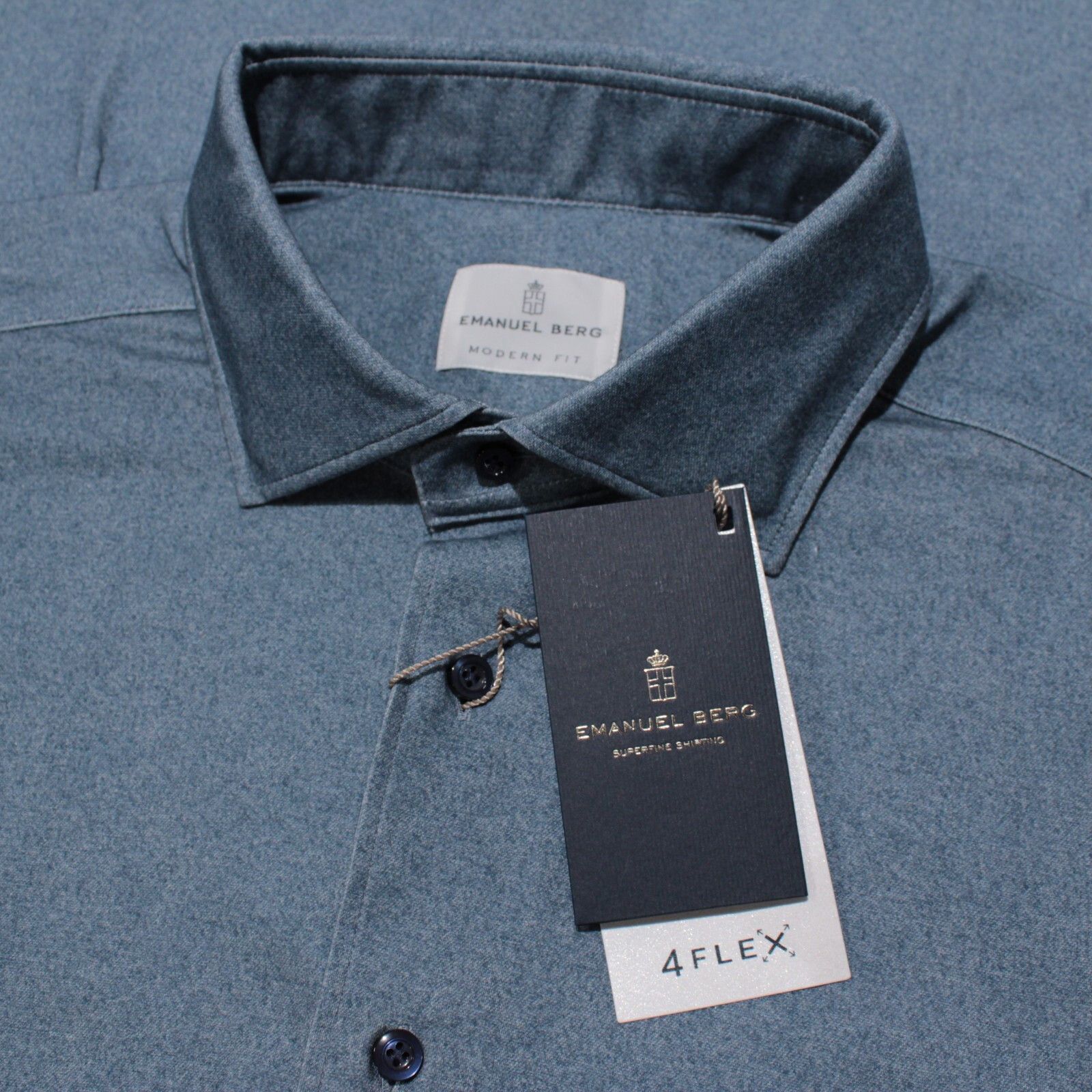 Other Emanuel Berg New with tags Shirt Size L US In Blue Size US L / EU 52-54 / 3 - 1 Thumbnail