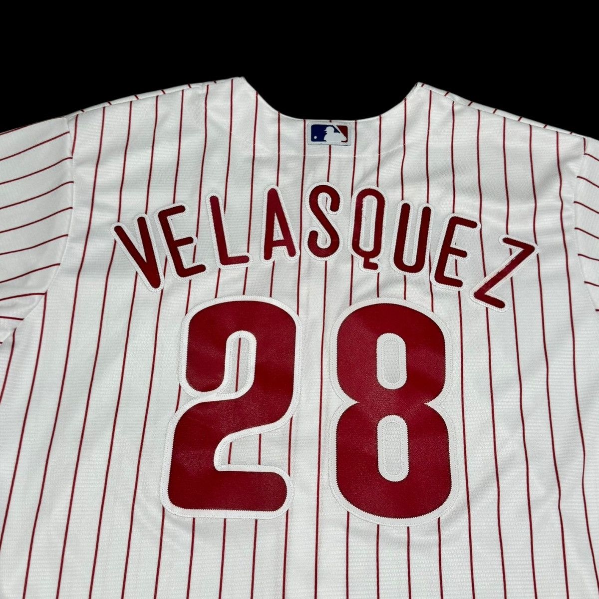 Majestic Majestic Philadelphia Phillies #28 Velasquez Jersey 2XL Size US XXL / EU 58 / 5 - 6 Thumbnail