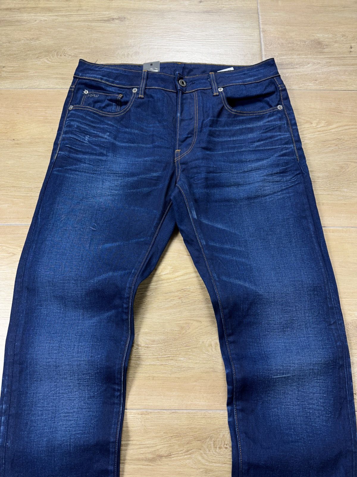 G-Star NEW!!! G Star Raw 3301 Slim Denim Jeans Size US 32 / EU 48 - 2 Thumbnail