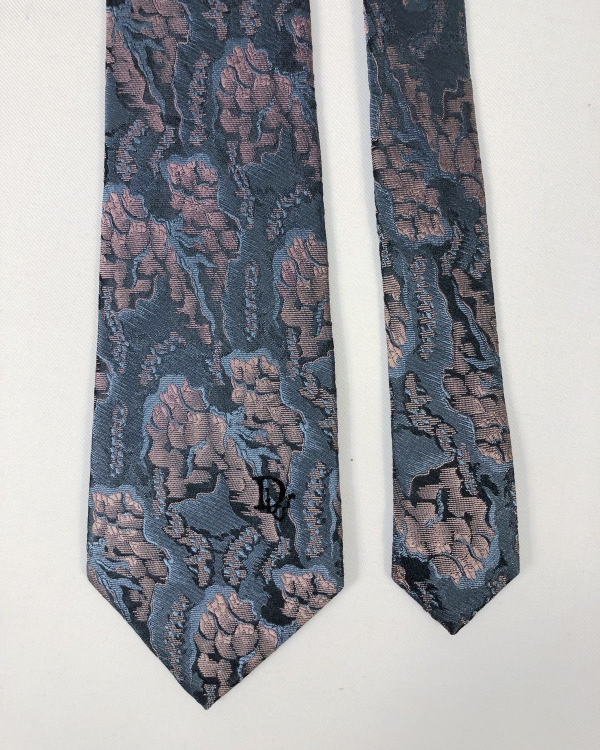 Christian Dior Monsieur Rare Vintage Christian Dior Monsieur Silk Tie Size ONE SIZE - 3 Thumbnail