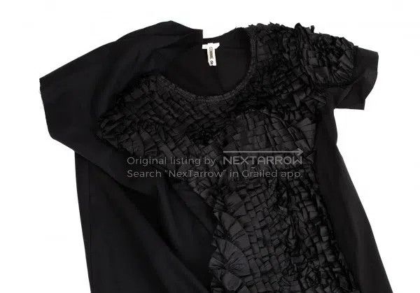 Comme des Garcons Comme des Garcons Black vintage design appliqué dress Size S / US 4 / IT 40 - 4 Thumbnail
