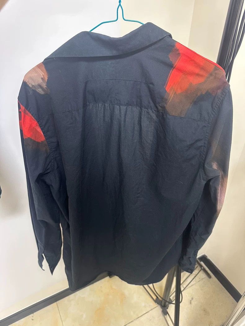 Givenchy Givenchy Oil Painting Shirt, Size 41, Shoulder Width 44, C Size US L / EU 52-54 / 3 - 2 Thumbnail