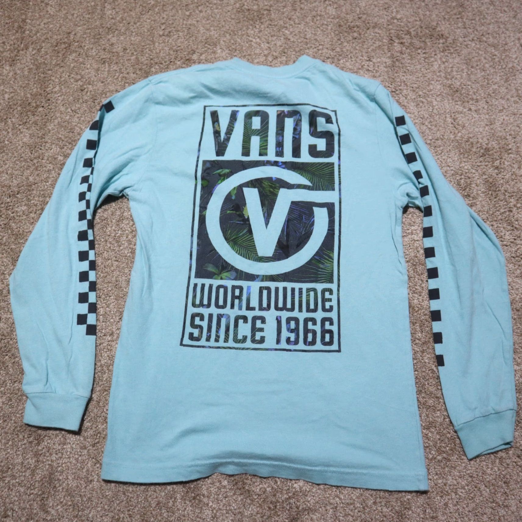Vans VANS Shirt Men Small S Blue Logo T-Shirt Size US S / EU 44-46 / 1 - 8 Thumbnail