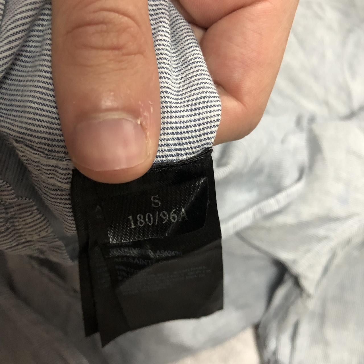 Allsaints Grey AllSaints button-up shirt #AllSaints #GreyShirt Size US S / EU 44-46 / 1 - 4 Thumbnail