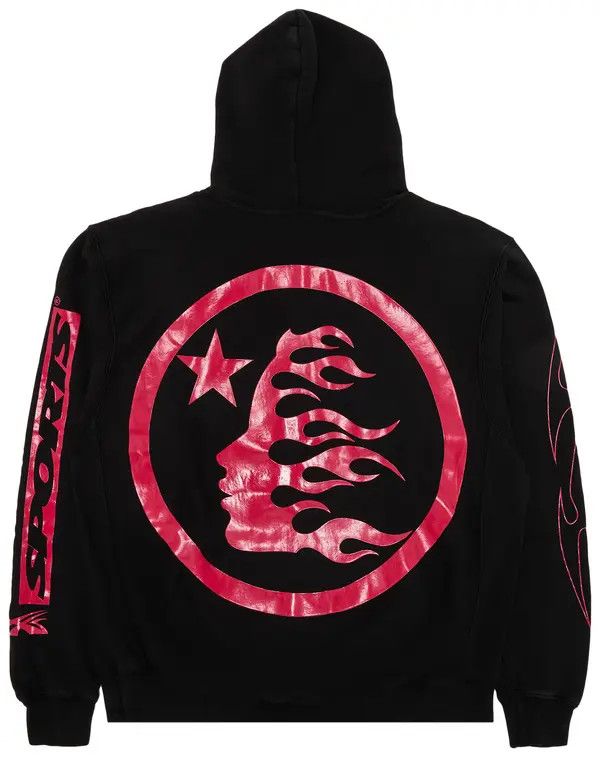 HELLSTAR Hellstar Sports Future Flame Hoodie 'Black' Size US M / EU 48-50 / 2 - 2 Thumbnail