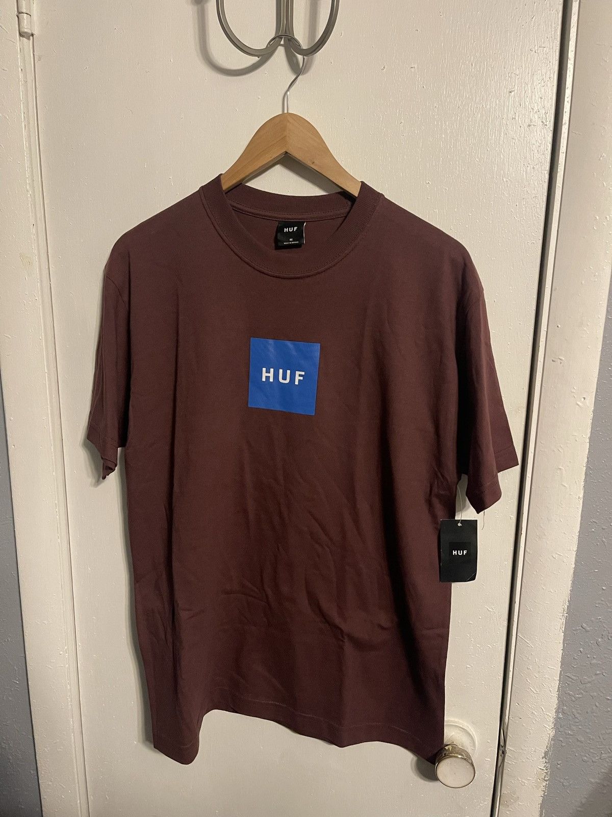 Huf NWT Huf Box Logo Tee Size US M / EU 48-50 / 2 - 1 Thumbnail