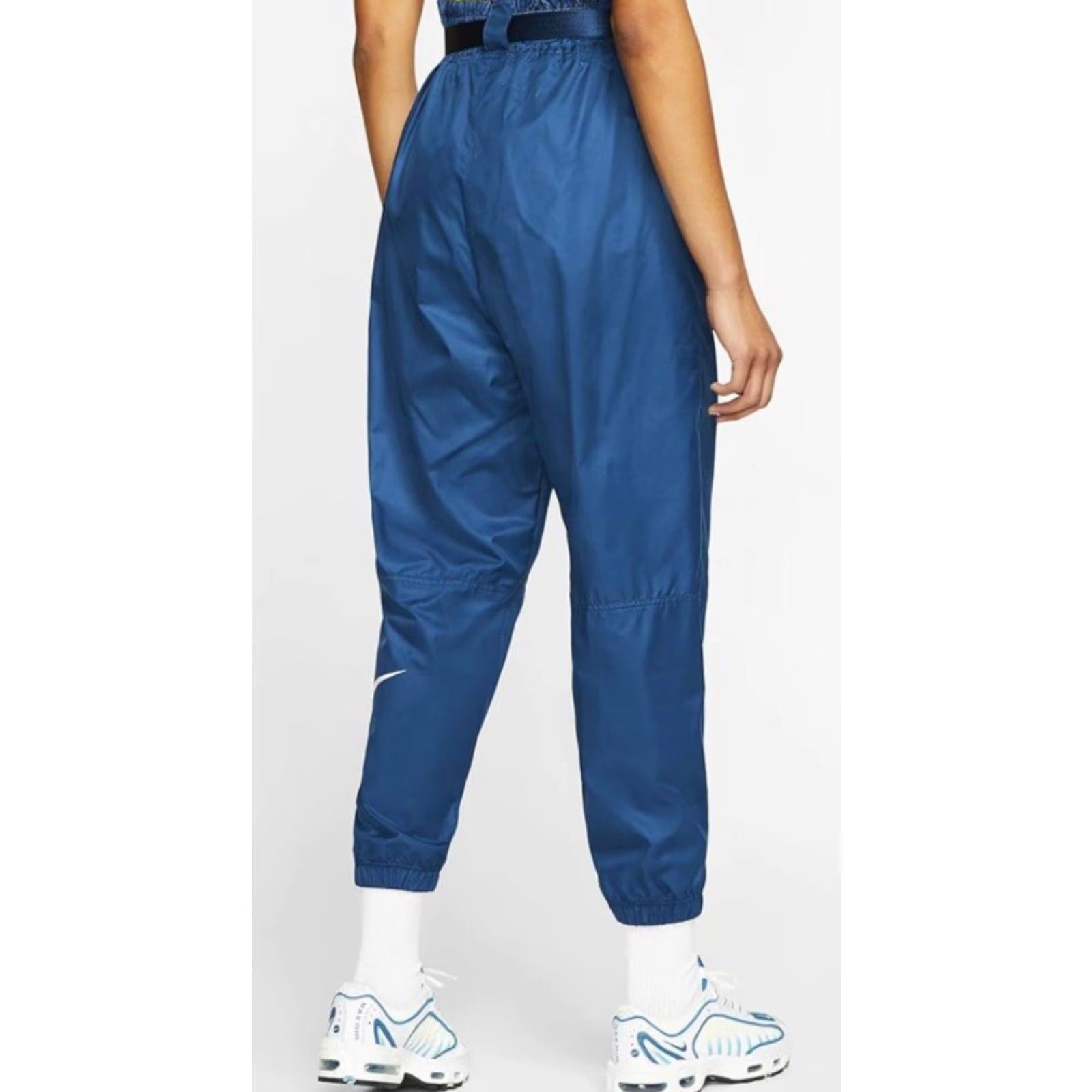 Nike Nike Swoosh Pants Women’s Activewear Jogger L Valerian Blue/White - 30 Inseam 25 In Belt Not Included Size 36" / US 14 / IT 50 - 2 Thumbnail