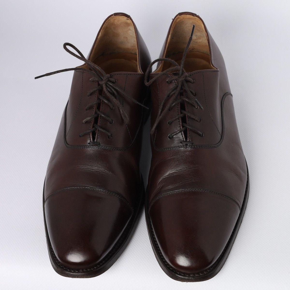 Other John Crocket Goodyear Welted Brown Leather Shoes Oxford Size US 10 / EU 43 - 12 Thumbnail