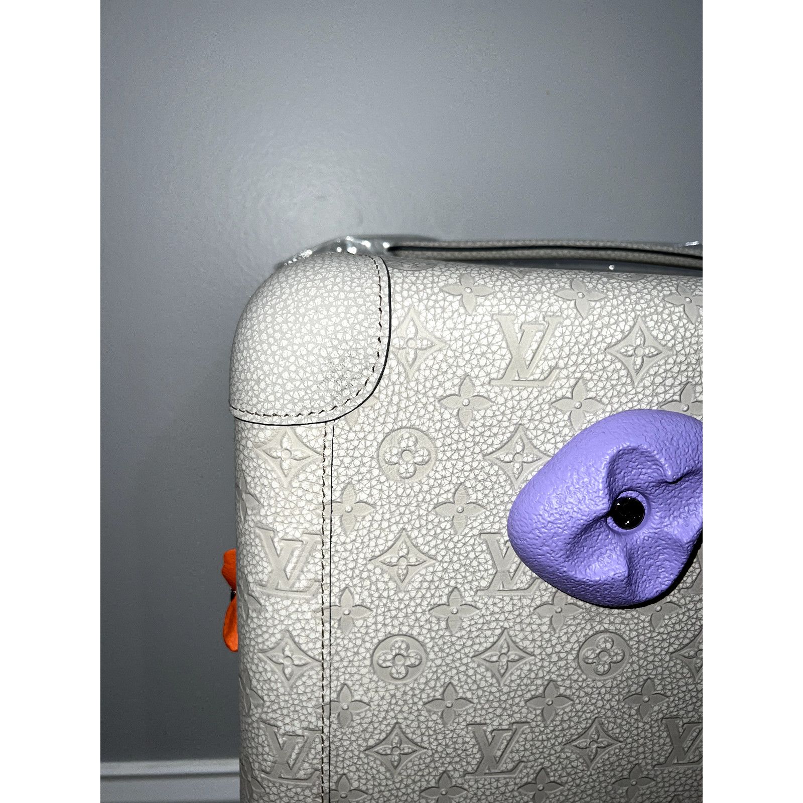 Louis Vuitton Louis Vuitton Leather Cabin Rolling Luggage Travel Bag Size ONE SIZE - 4 Thumbnail