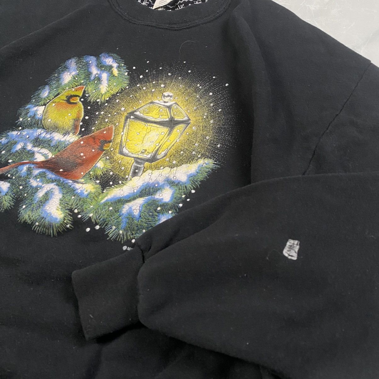 Art Comes First Vintage 90s Morning Sun Habitat Graphic Crewneck Size US L / EU 52-54 / 3 - 4 Thumbnail