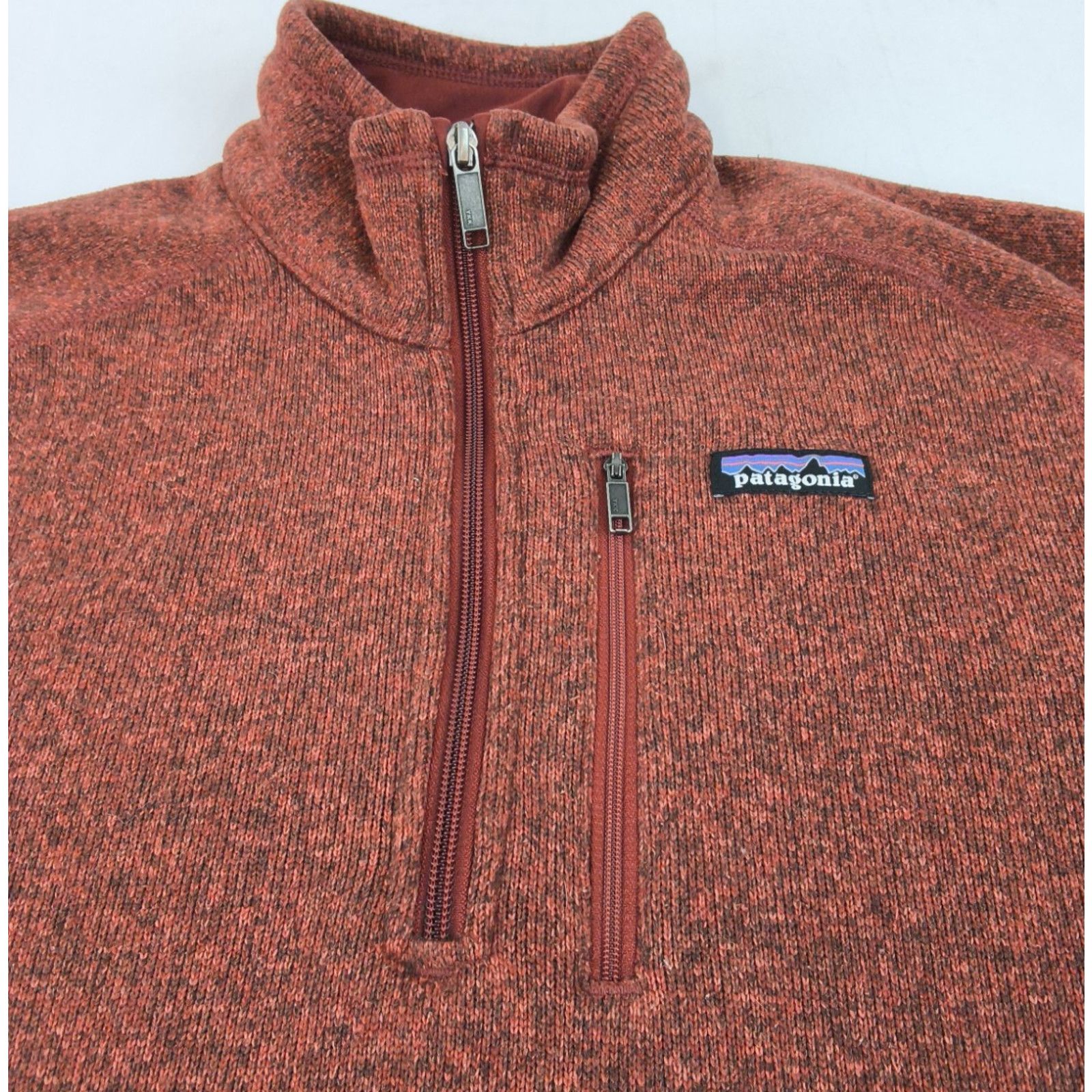 Patagonia Patagonia Better Sweater Men's M Red 1/4 Zip Fleece Lined Size US M / EU 48-50 / 2 - 5 Thumbnail