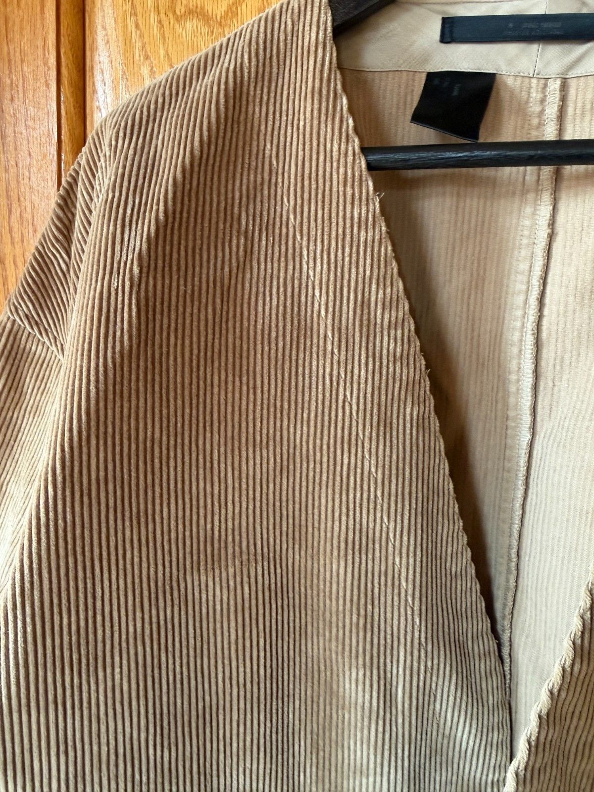 N.Hoolywood N. Hoolywood Tan Corduroy Long Coat Size US M / EU 48-50 / 2 - 3 Thumbnail