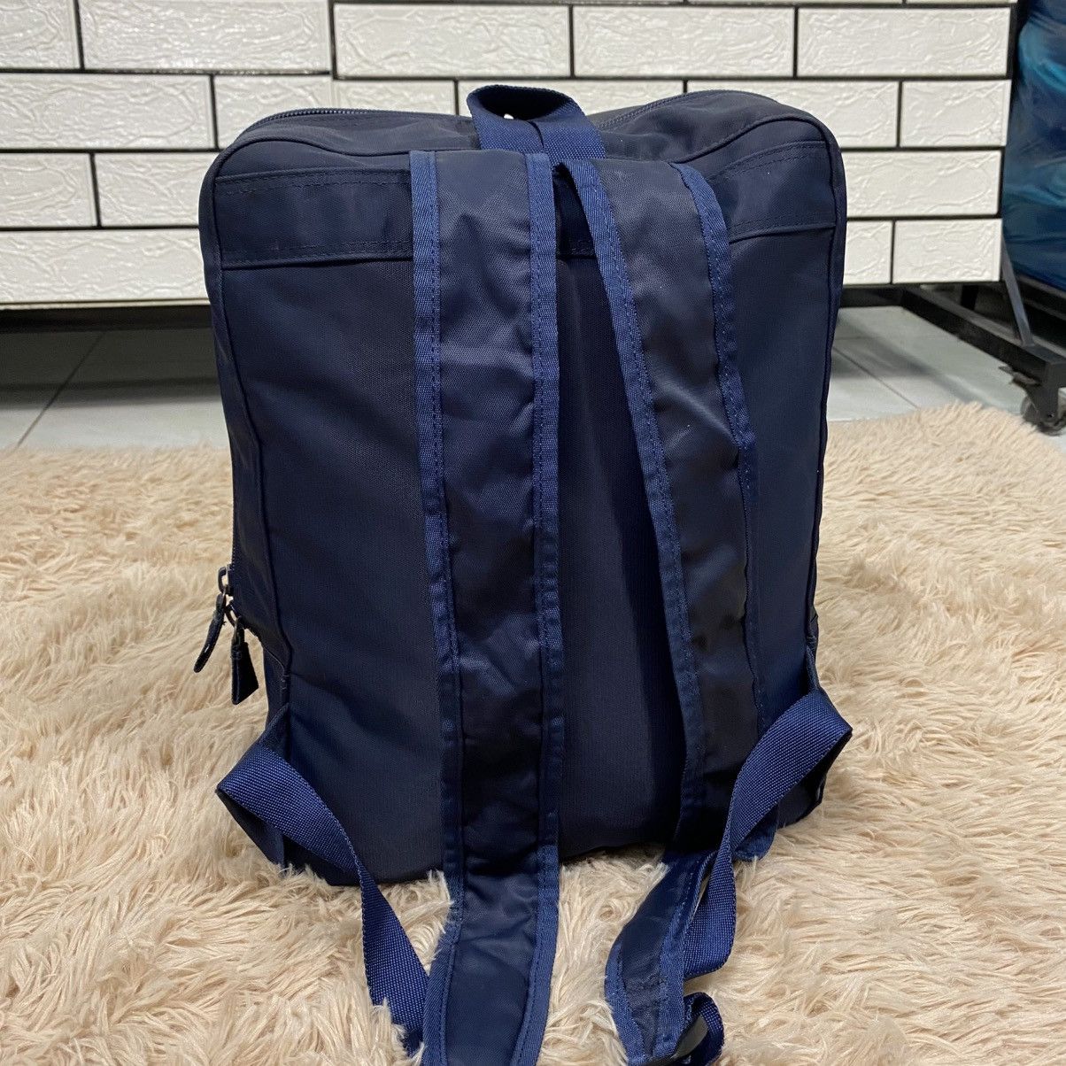 agnes b. 📌Vintage Back Pack Agnes B. Big Logo Size ONE SIZE - 8 Thumbnail