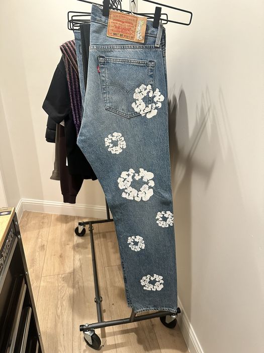 Kanye West Denim Tears x Levi’s 501 | Grailed