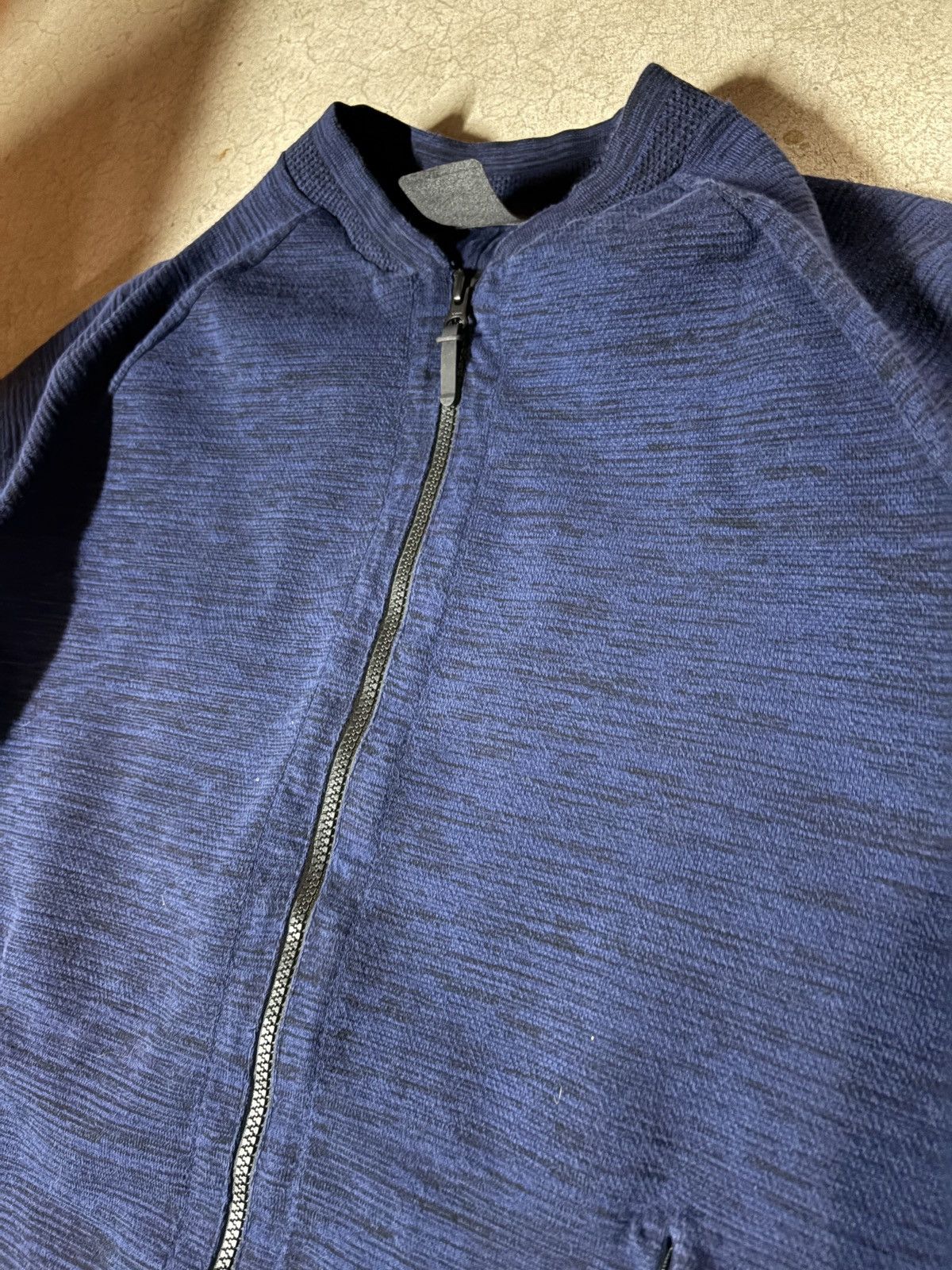 Nike Nike Tech Knit Bomber Jacket Navy Size XL Size US XL / EU 56 / 4 - 2 Thumbnail