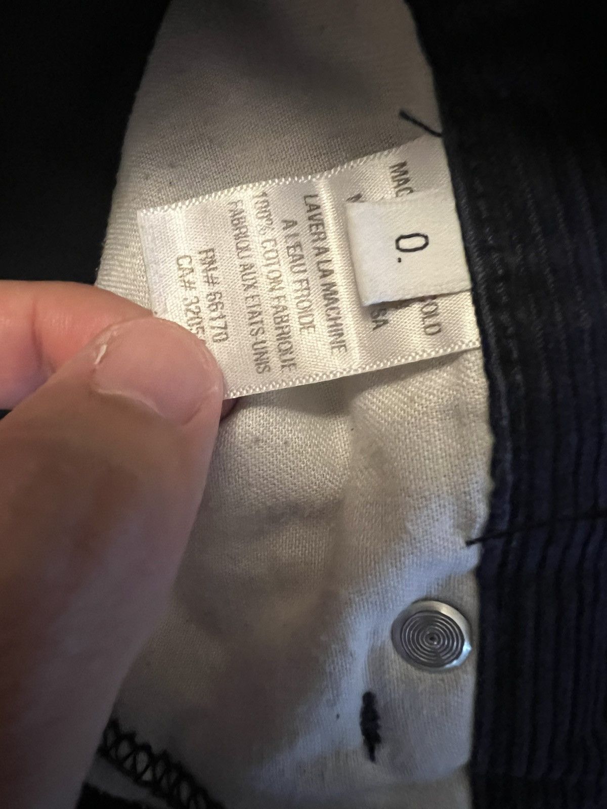 Thom Browne Thom Browne Navy corduroy pants Size US 30 / EU 46 - 3 Thumbnail