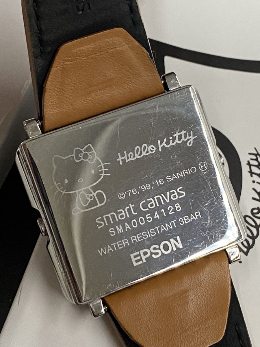 Seiko × Vintage Rare EPSON Hello Kitty Sanrio TM Digital Men’s Watch Size ONE SIZE - 7 Thumbnail