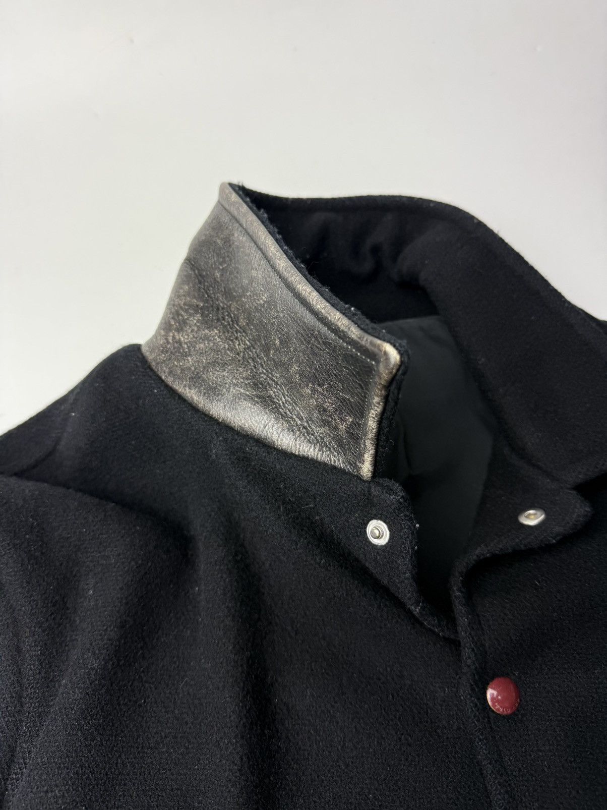 Polo Ralph Lauren Vintage Polo Ralph Lauren Womens Wool Leather Varsity Jacket Size XL / US 12-14 / IT 48-50 - 4 Thumbnail